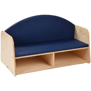 Classic Classroom Couch with Storage | Child-Sized & Durable