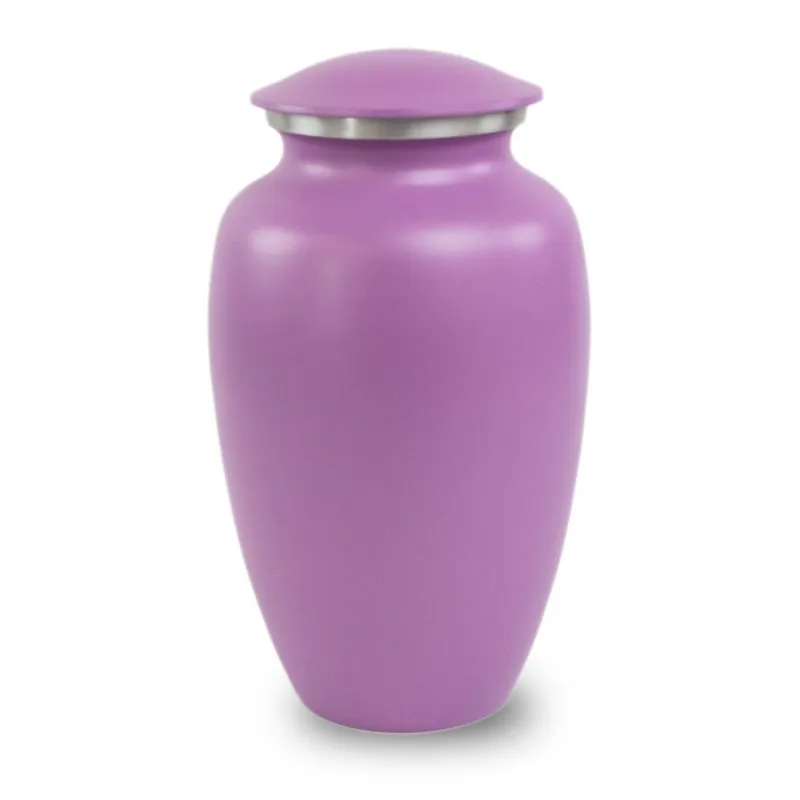 Classic Lilac Cremation Urn