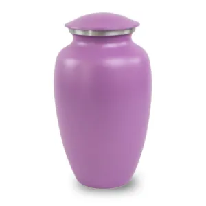 Classic Lilac Cremation Urn