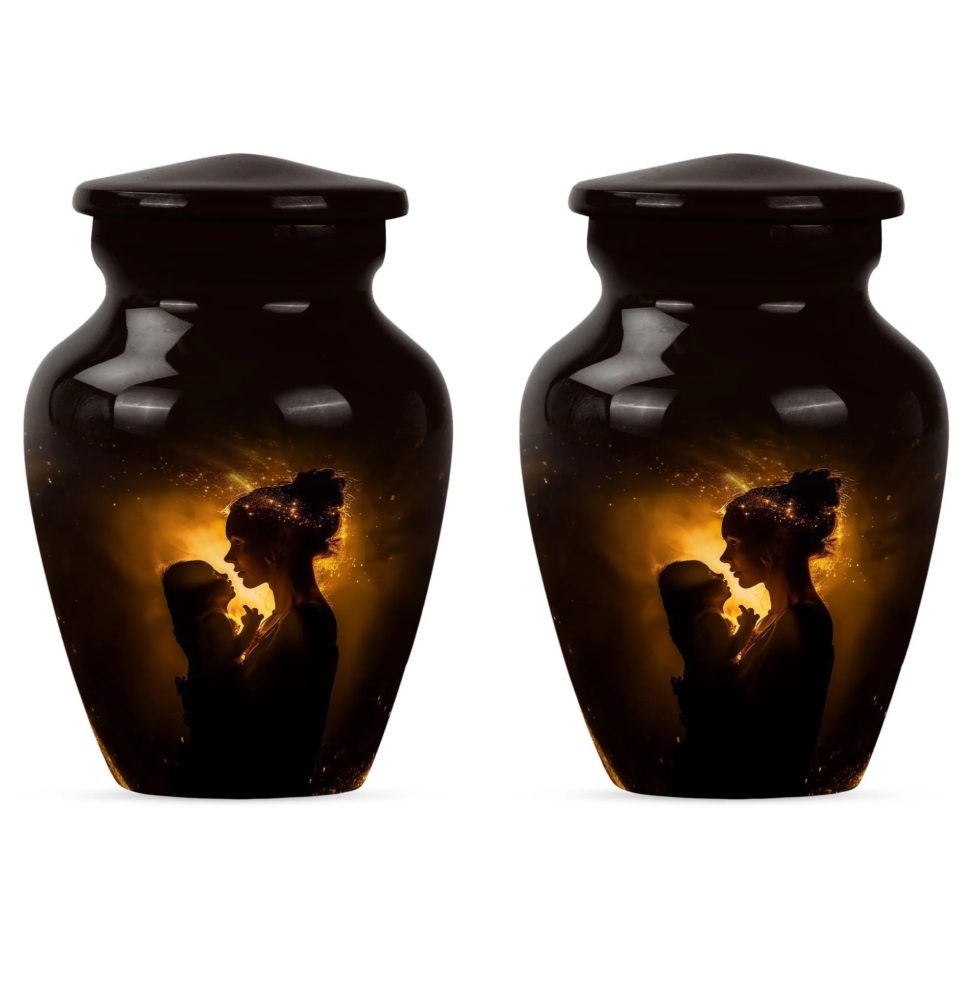 Commemorable Mother Love Urn and Tribute to Adult Male Dad