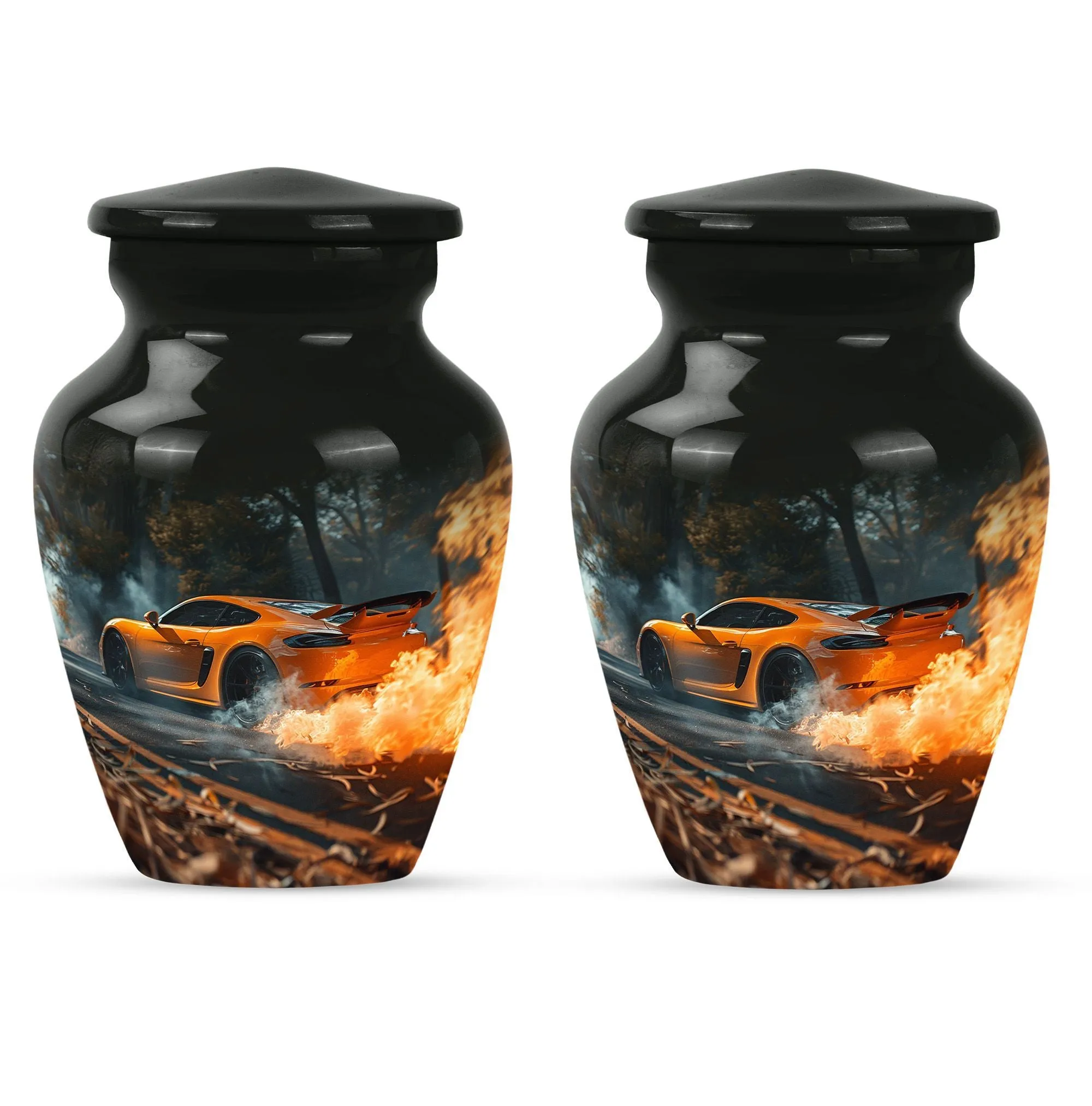 Commemorative Car Urn-Unique Cremation Urn for Men