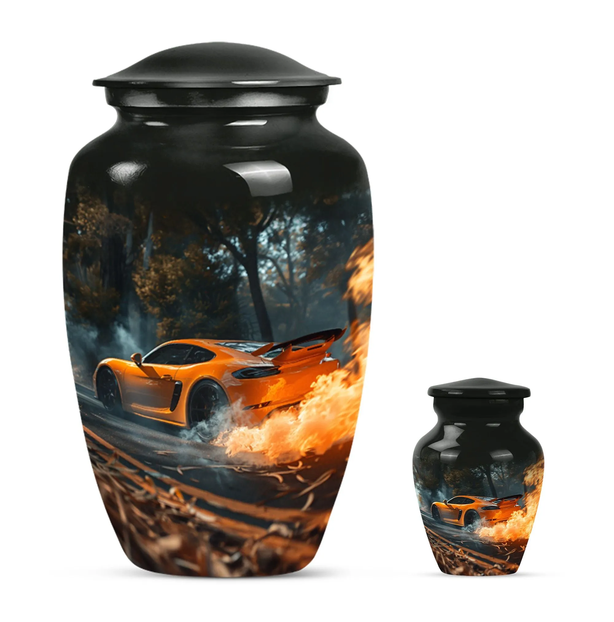 Commemorative Car Urn-Unique Cremation Urn for Men