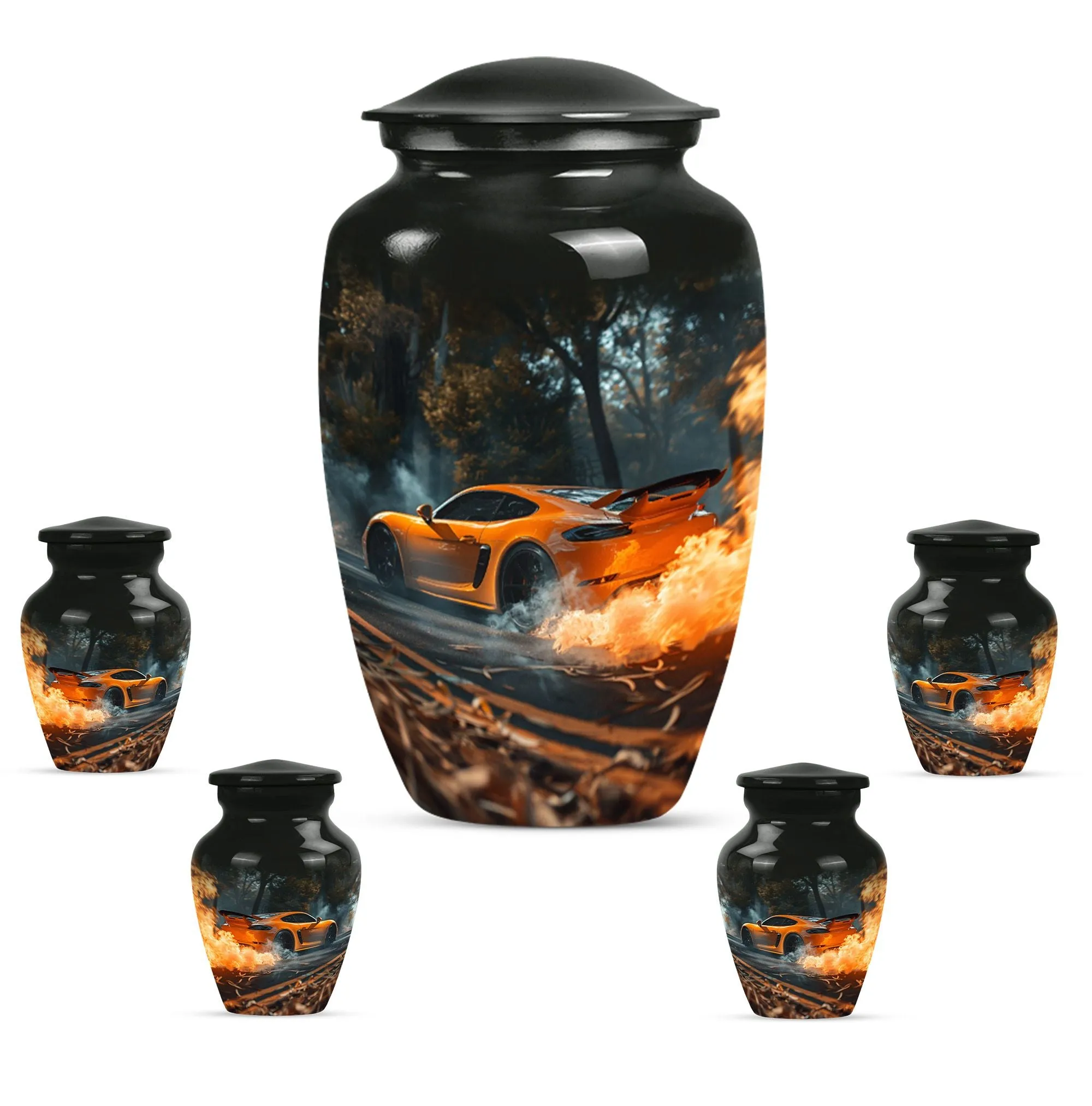 Commemorative Car Urn-Unique Cremation Urn for Men