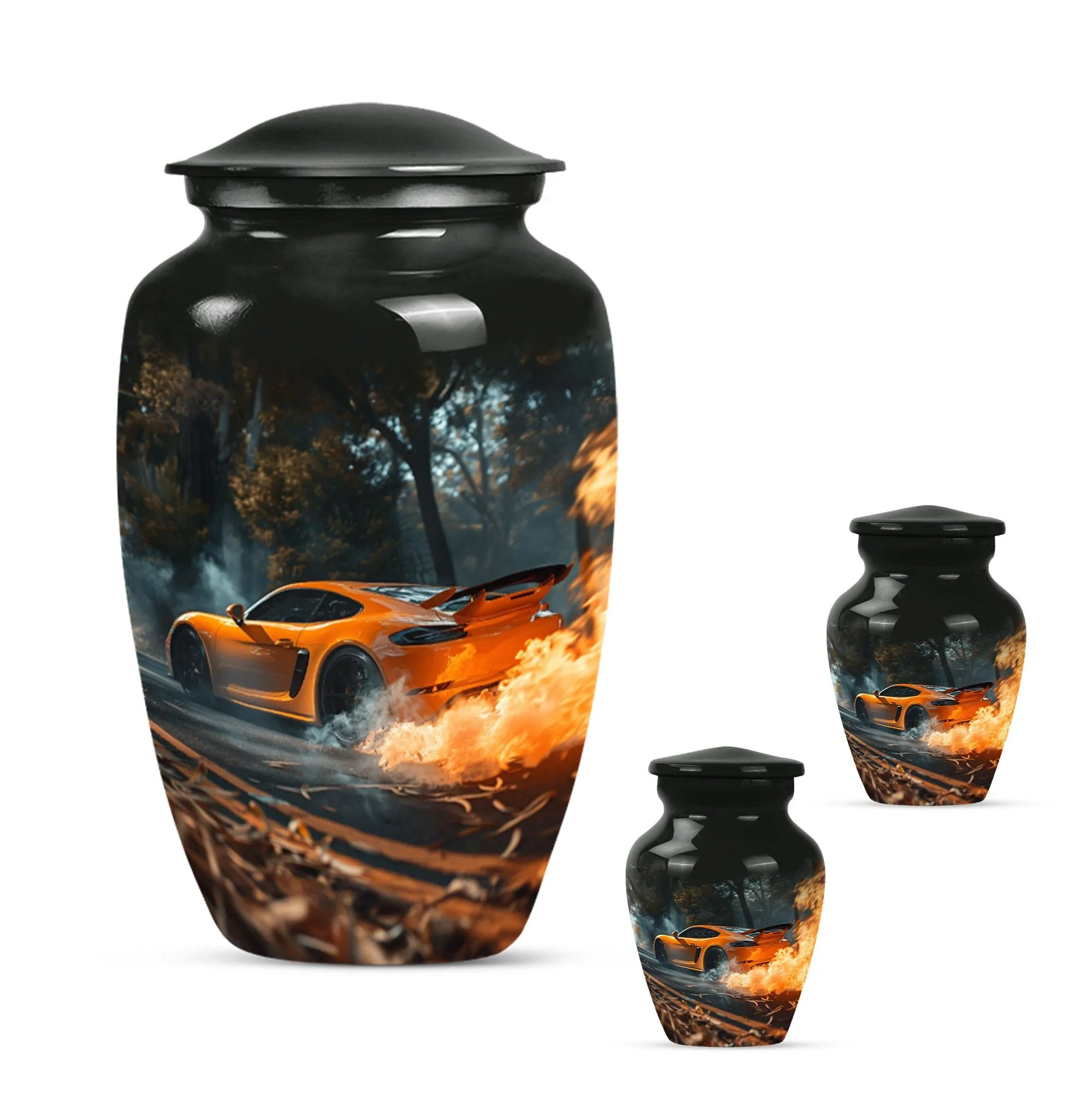 Commemorative Car Urn-Unique Cremation Urn for Men