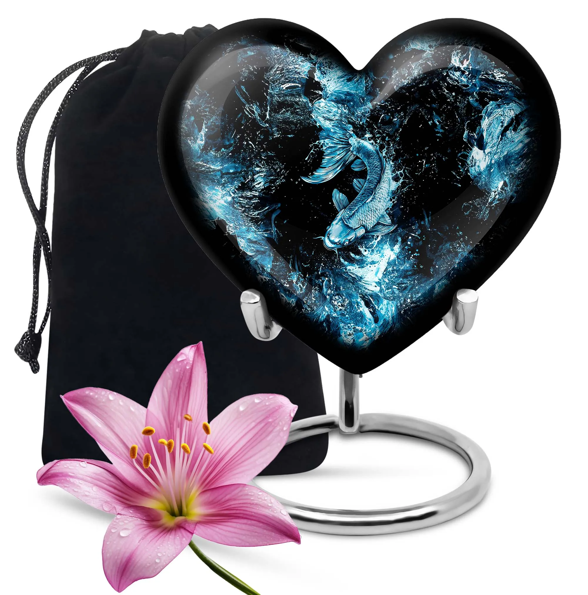 Cremation Fish Urn - Cherished Memory for Mom Ashes Remains