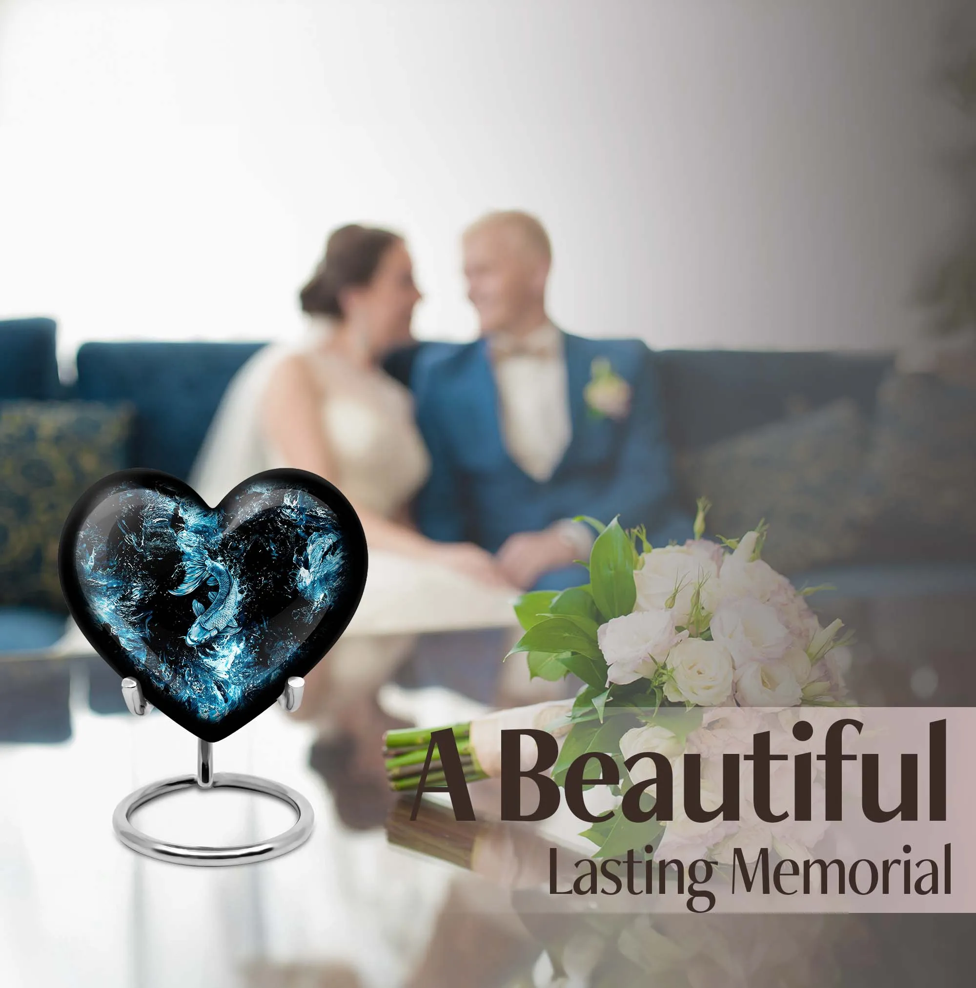 Cremation Fish Urn - Cherished Memory for Mom Ashes Remains