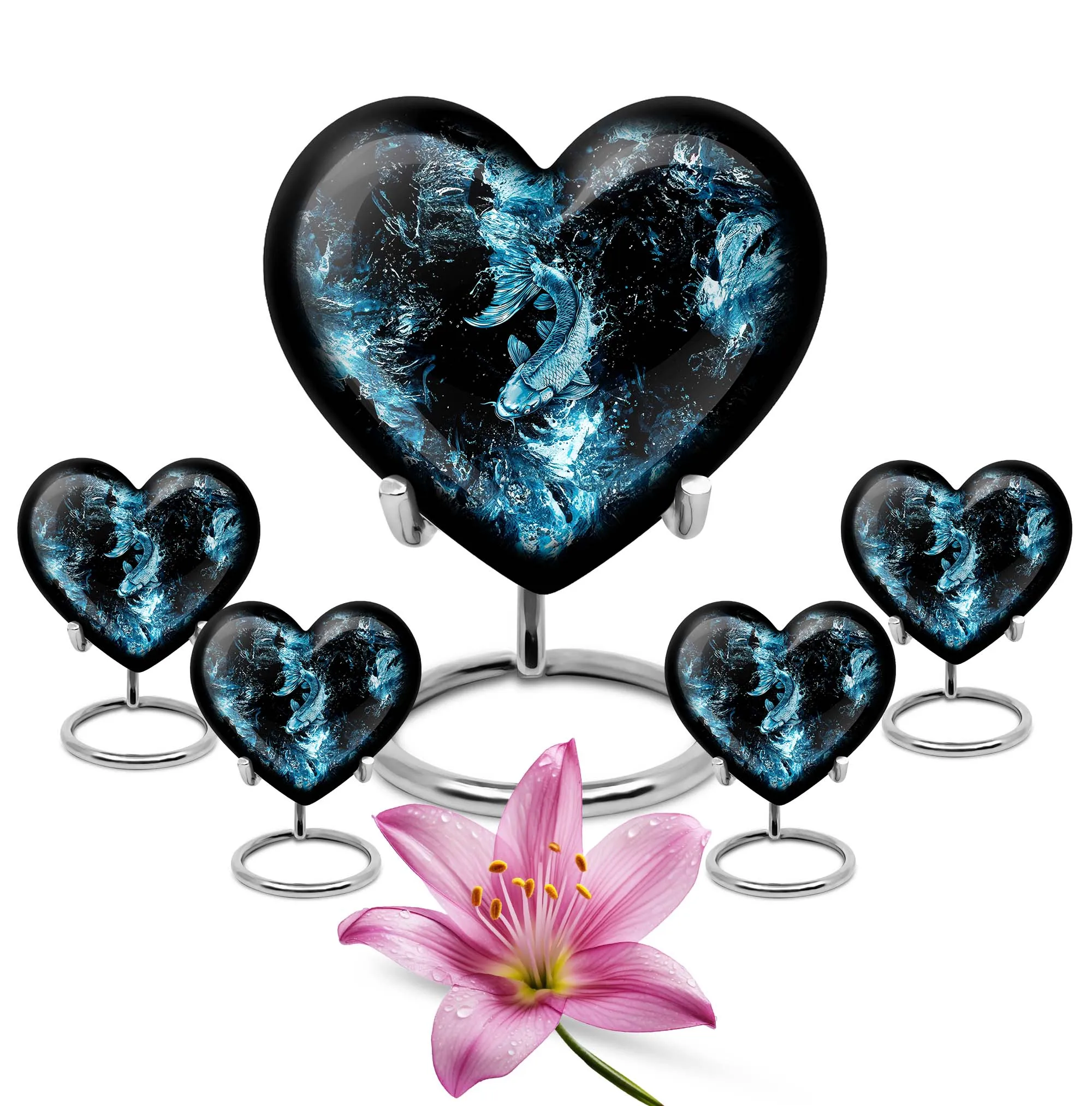 Cremation Fish Urn - Cherished Memory for Mom Ashes Remains
