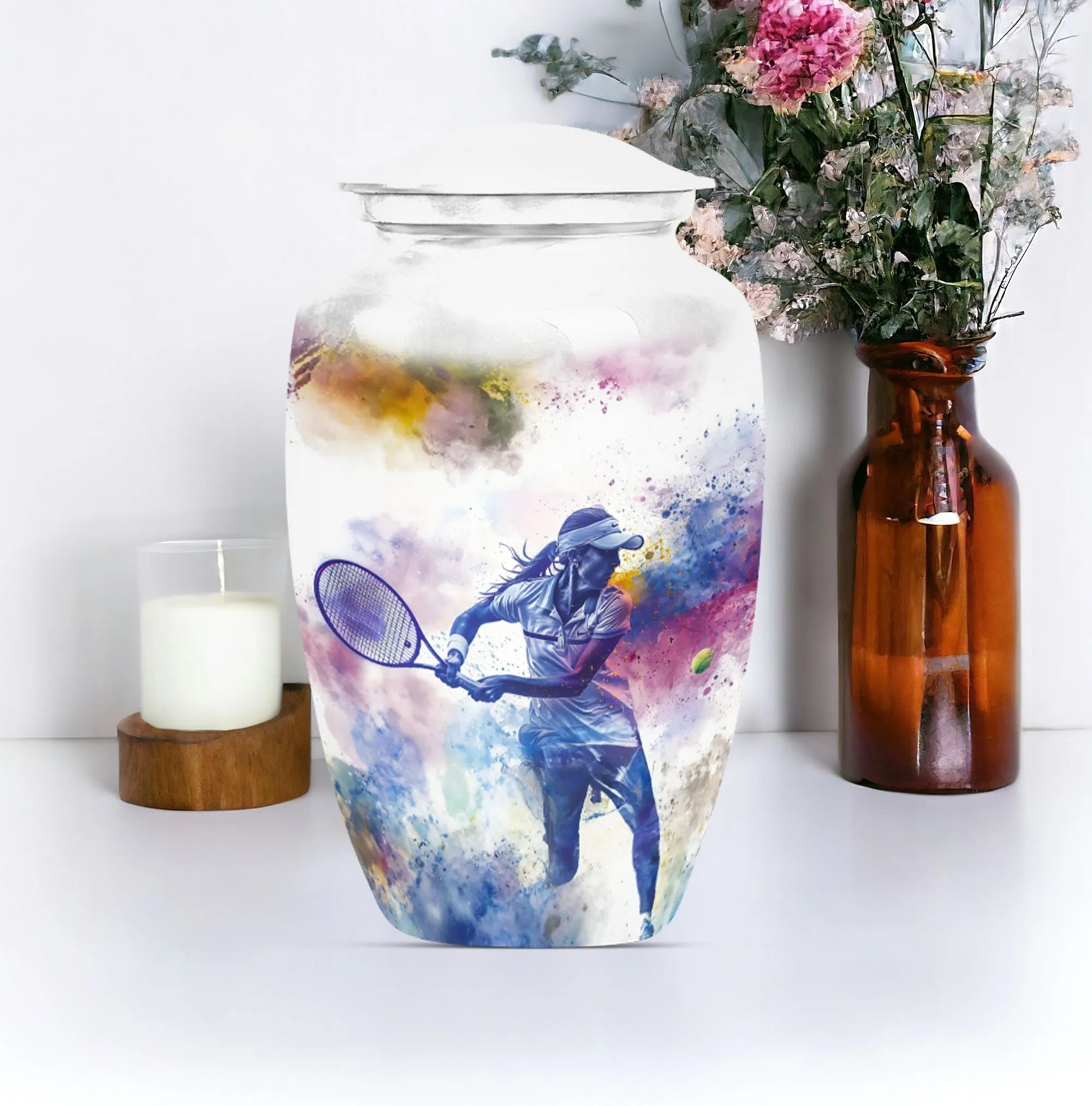Cremation Keepsake Urn: Women's Memorial Urn