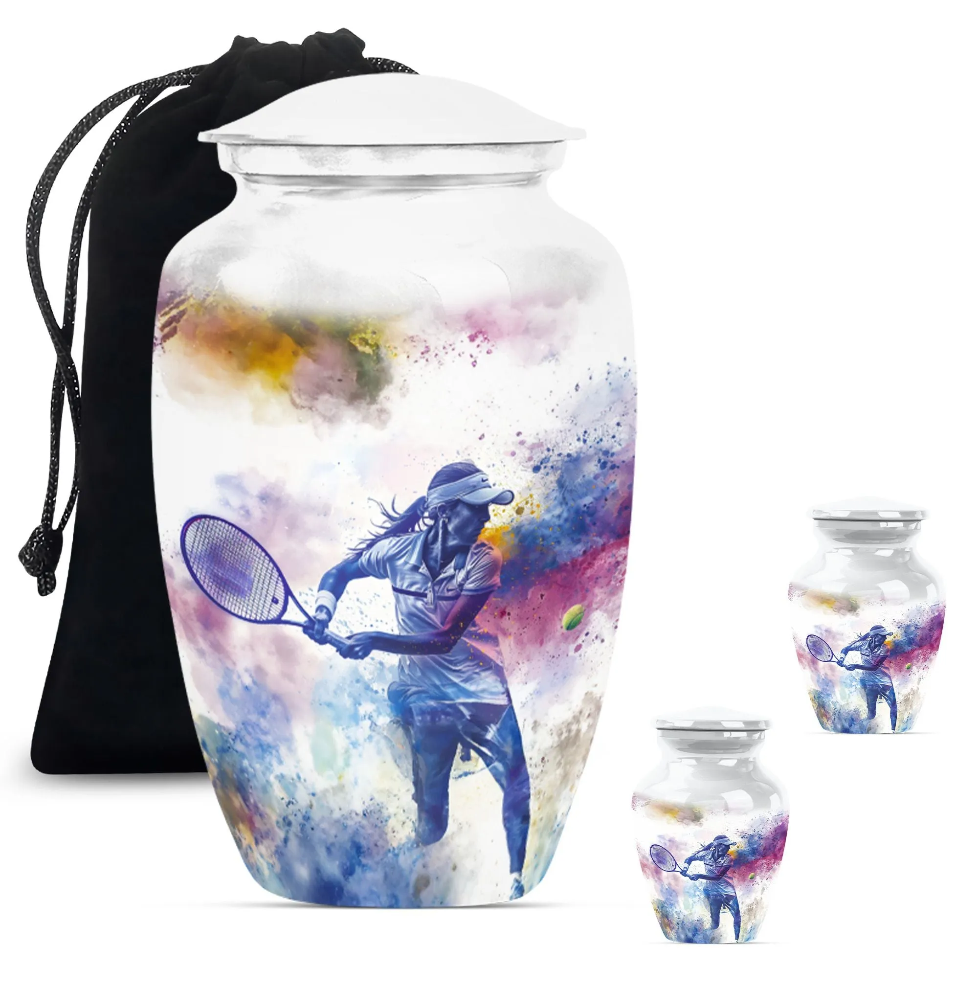 Cremation Keepsake Urn: Women's Memorial Urn