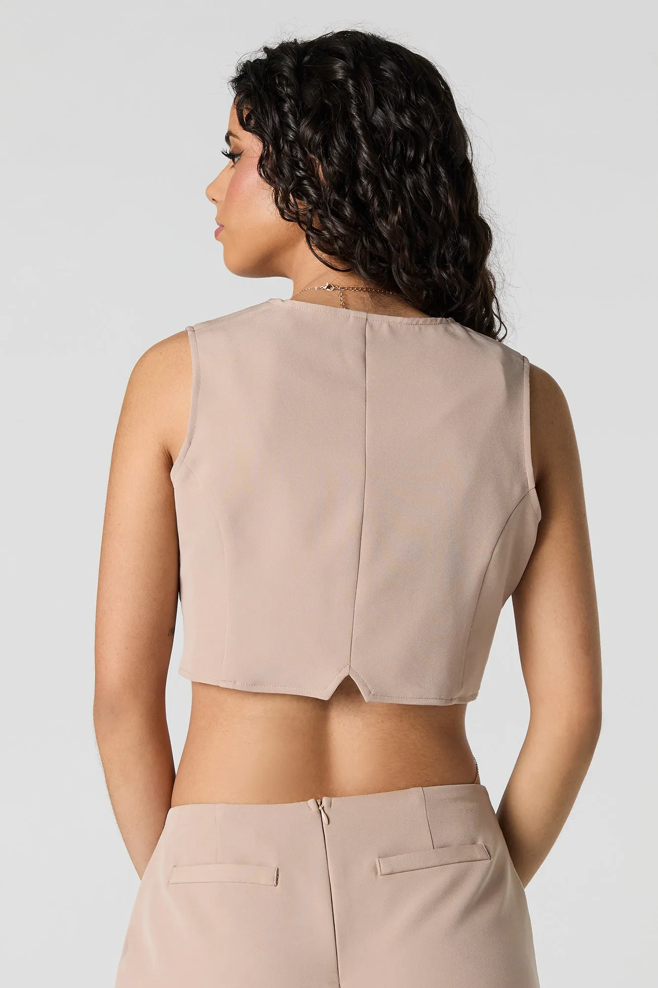 Cropped Vest