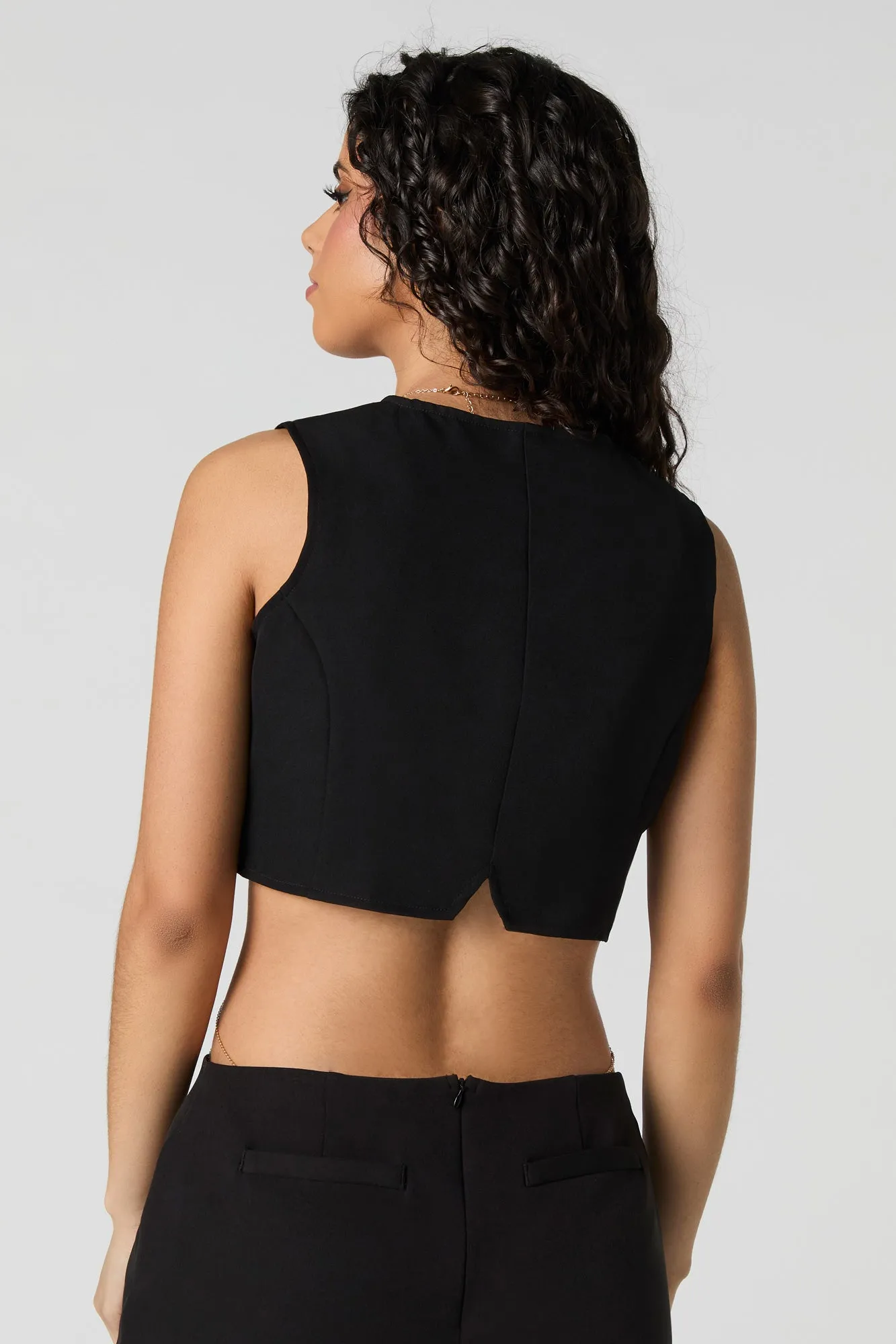 Cropped Vest