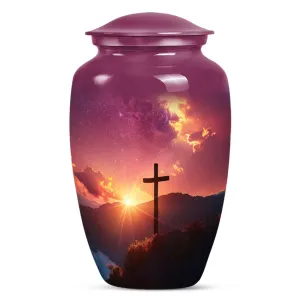 Cross Remembrance - A Memorable Urn for Women Ashes