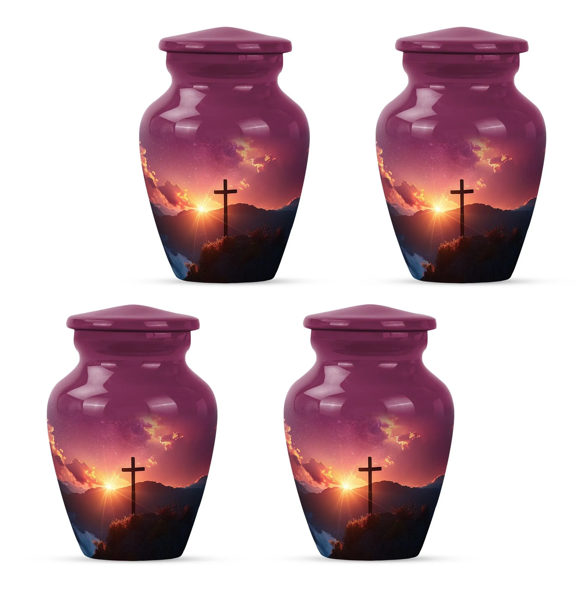 Cross Remembrance - A Memorable Urn for Women Ashes