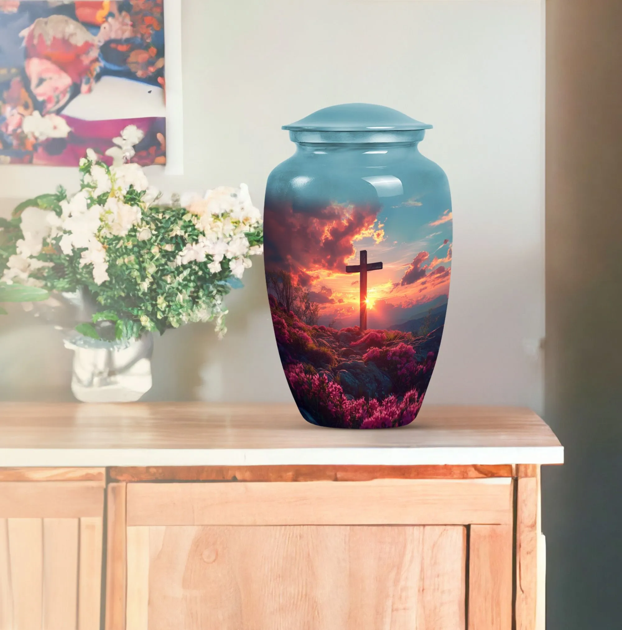 Cross Urn: A Cherished Cremation Dad Urn for Impressive Memorials