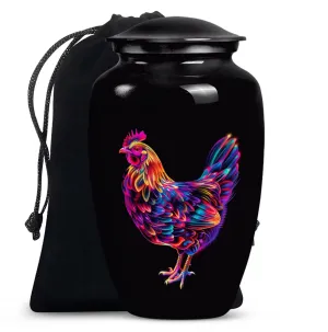 Customizable Memorial Chicken Urn for Optimal Ethereal