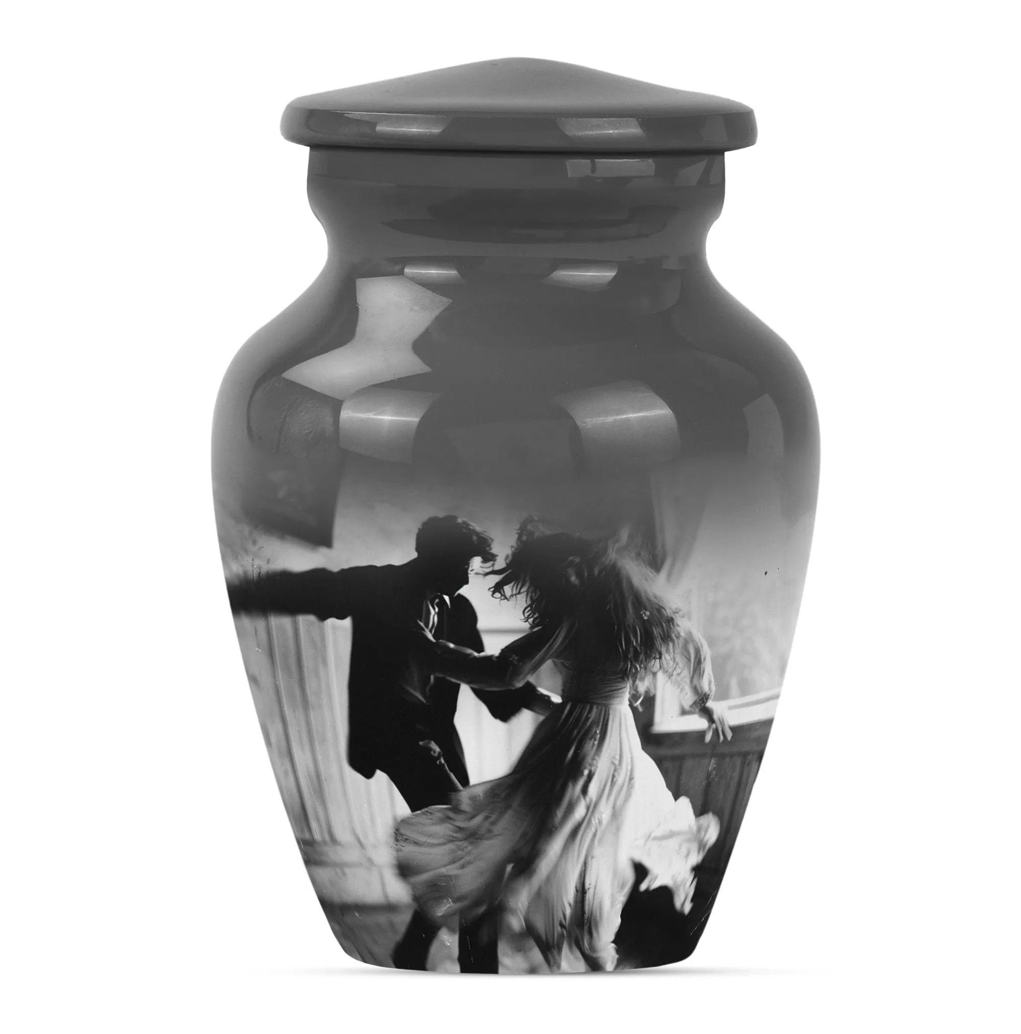 Dancing Urn: Elegant Remembrance Cremation Keepsake Urn