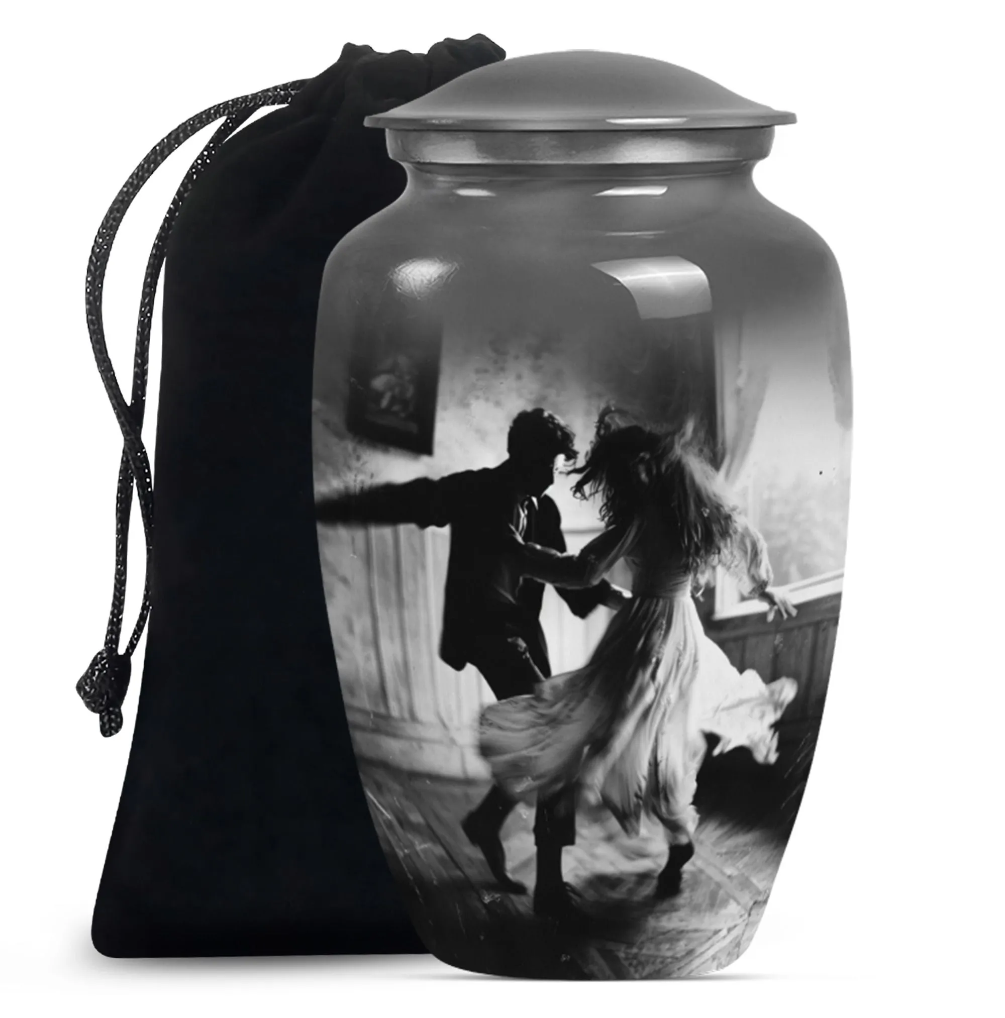 Dancing Urn: Elegant Remembrance Cremation Keepsake Urn