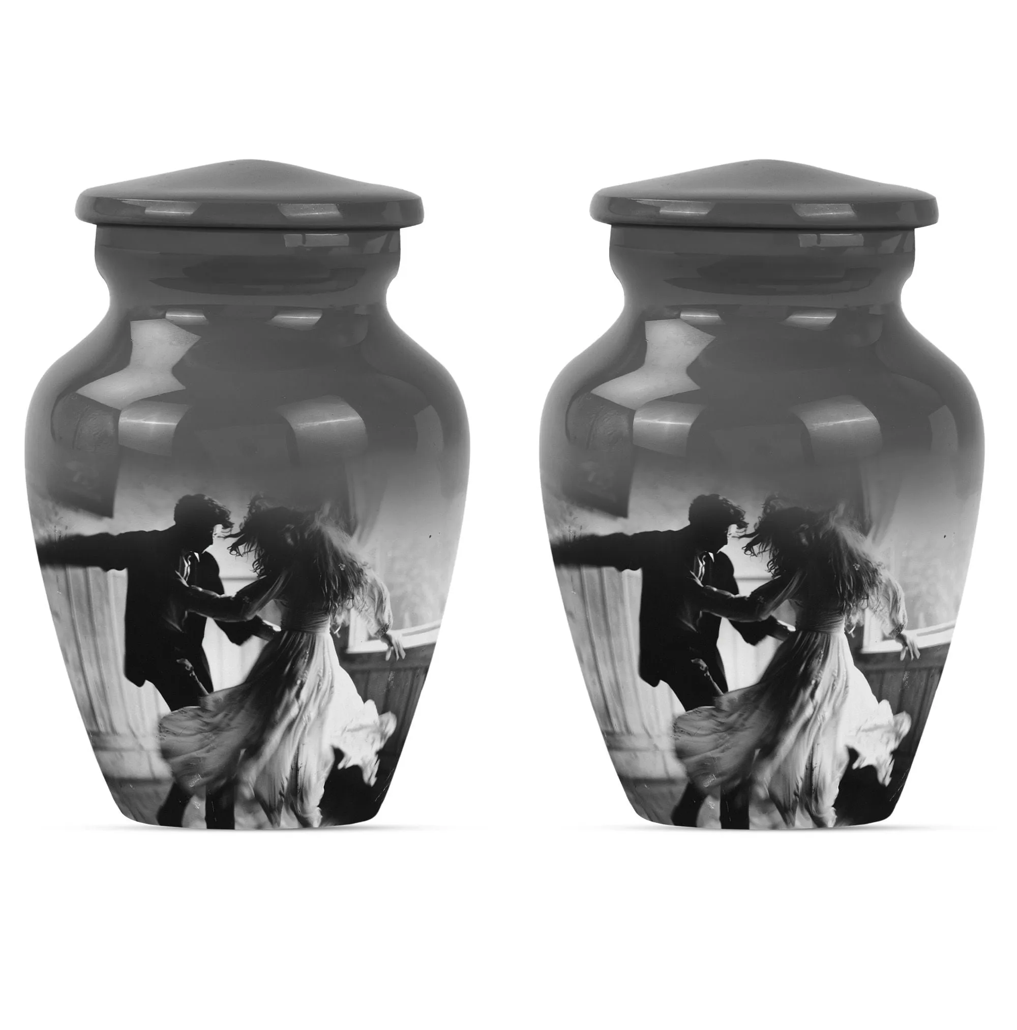 Dancing Urn: Elegant Remembrance Cremation Keepsake Urn