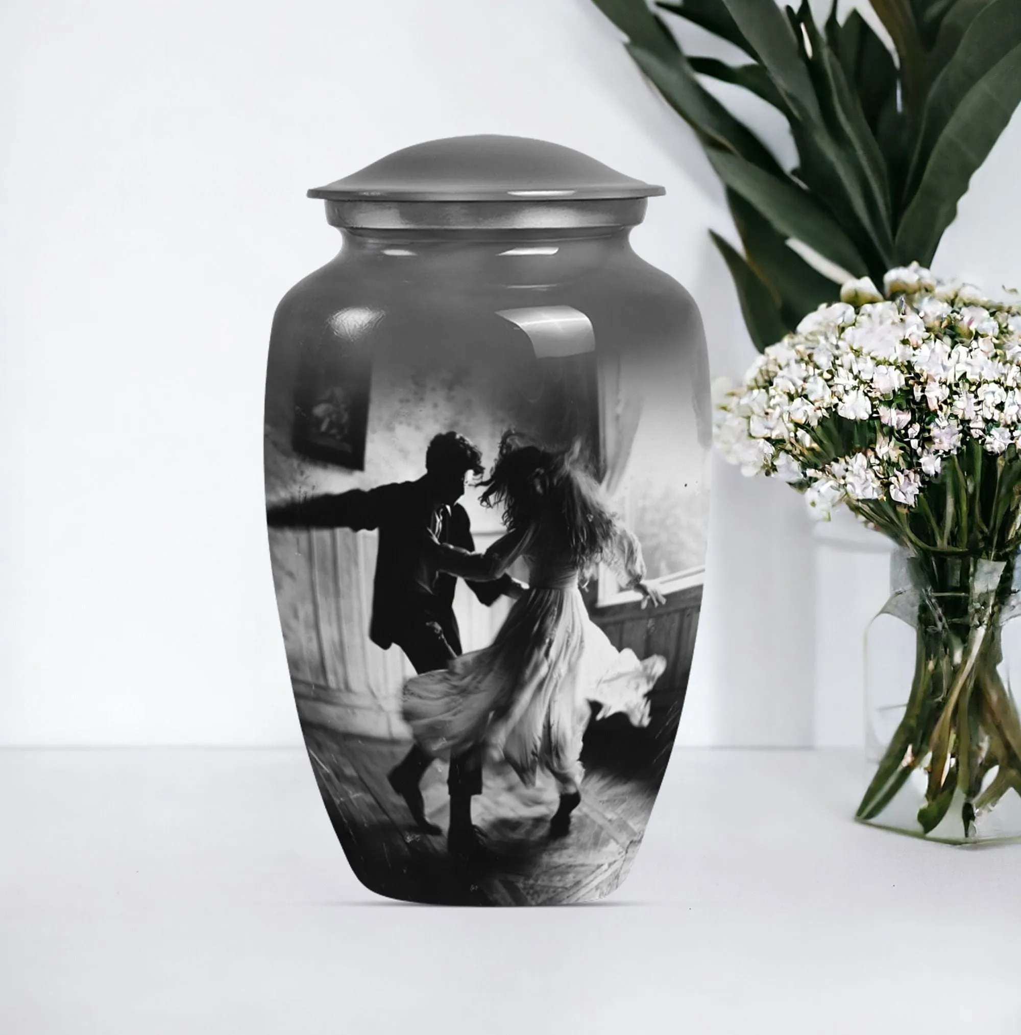Dancing Urn: Elegant Remembrance Cremation Keepsake Urn