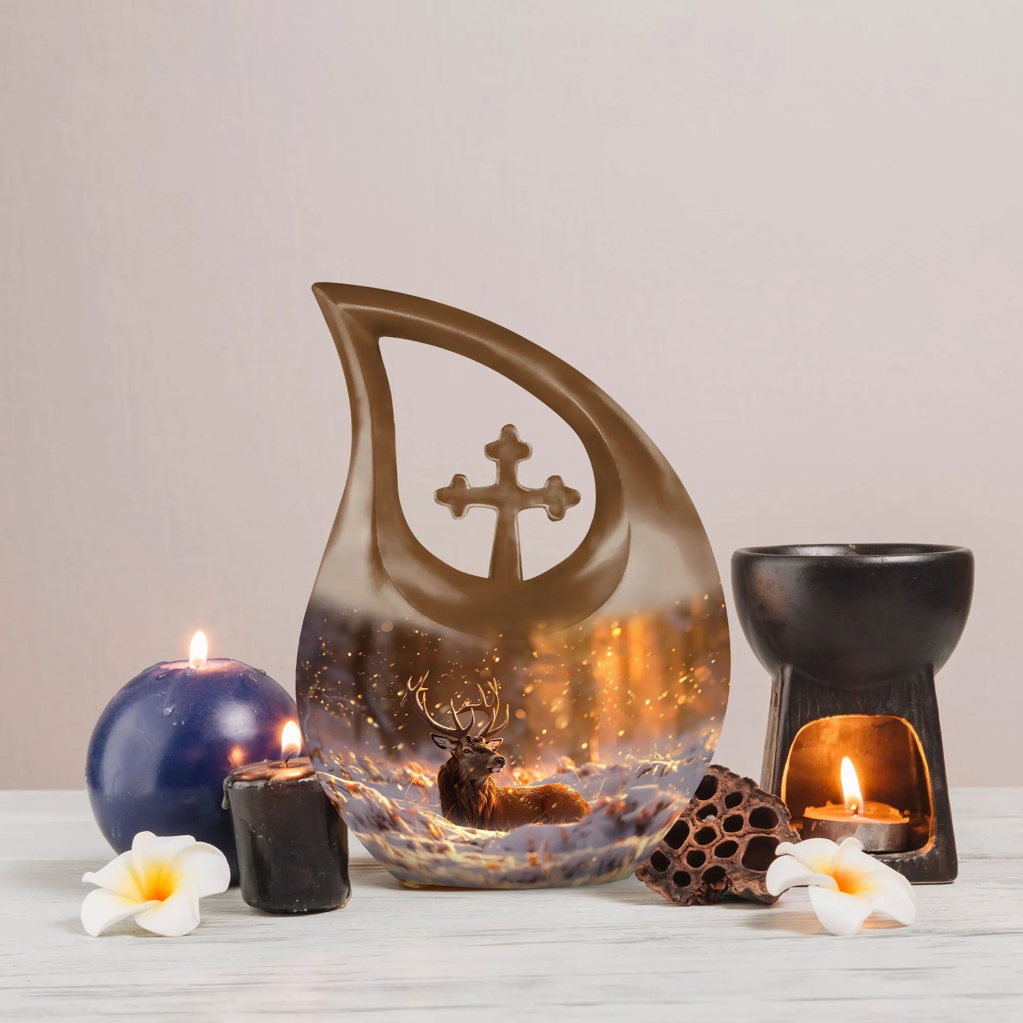 Deer  most popular cremation urn small urn for humans