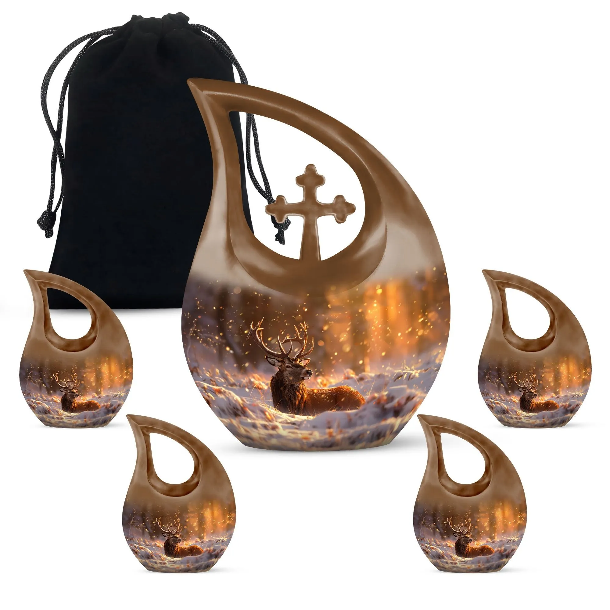 Deer  most popular cremation urn small urn for humans