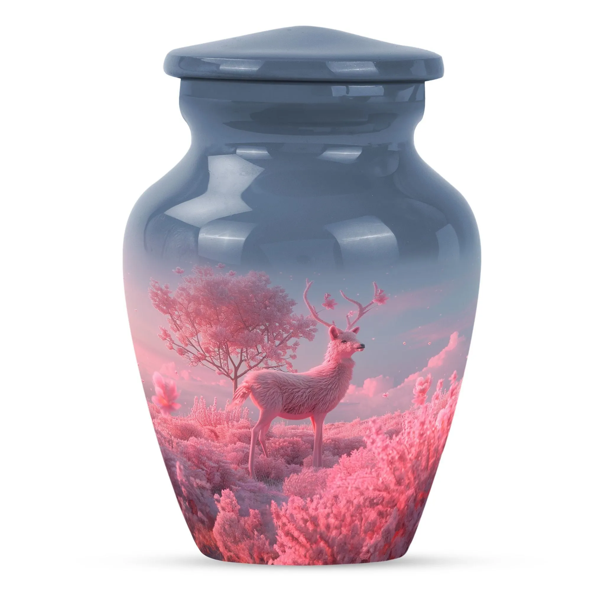 Deer Tribute Cremation Urn - A Classic Resting Place for Ashes