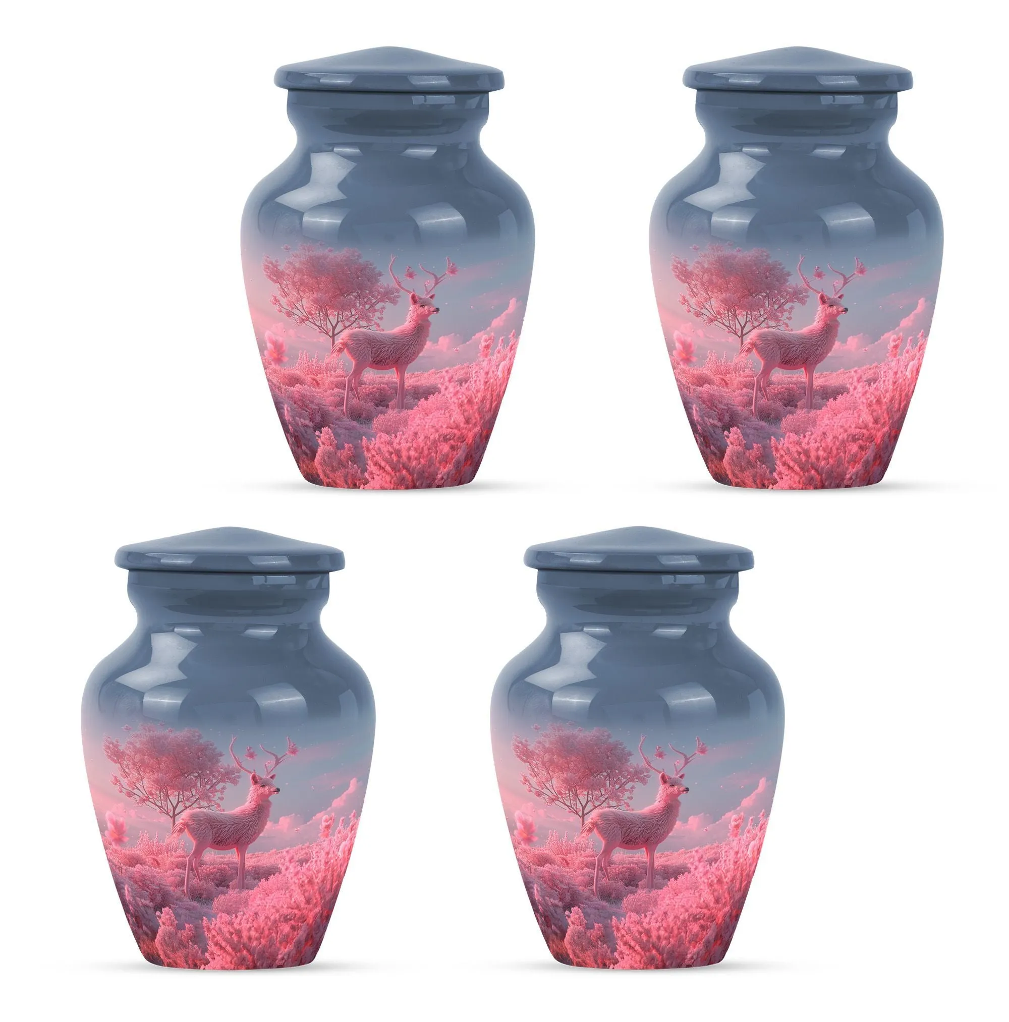 Deer Tribute Cremation Urn - A Classic Resting Place for Ashes