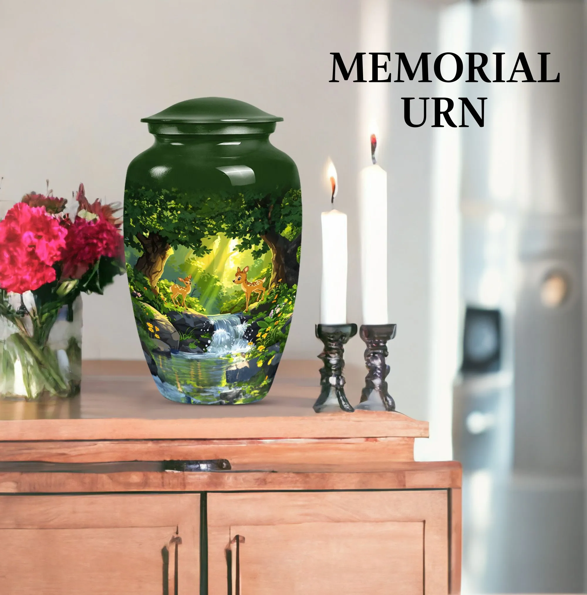 Deer Urn: A Unique Memorial Homage for Women's Ashes