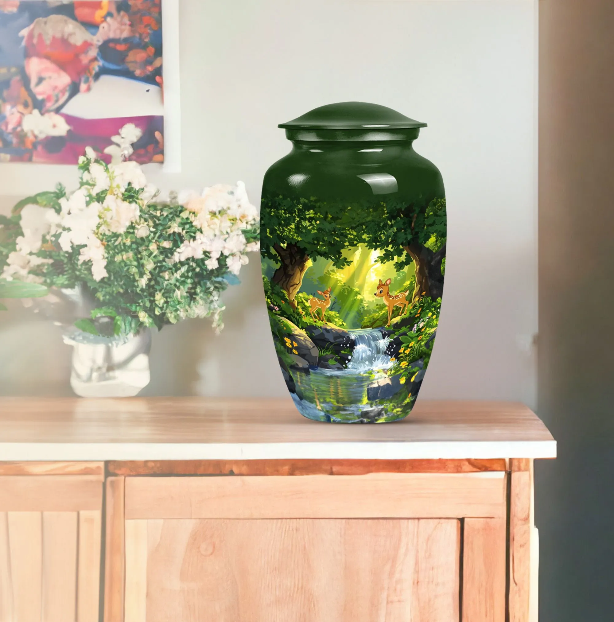 Deer Urn: A Unique Memorial Homage for Women's Ashes