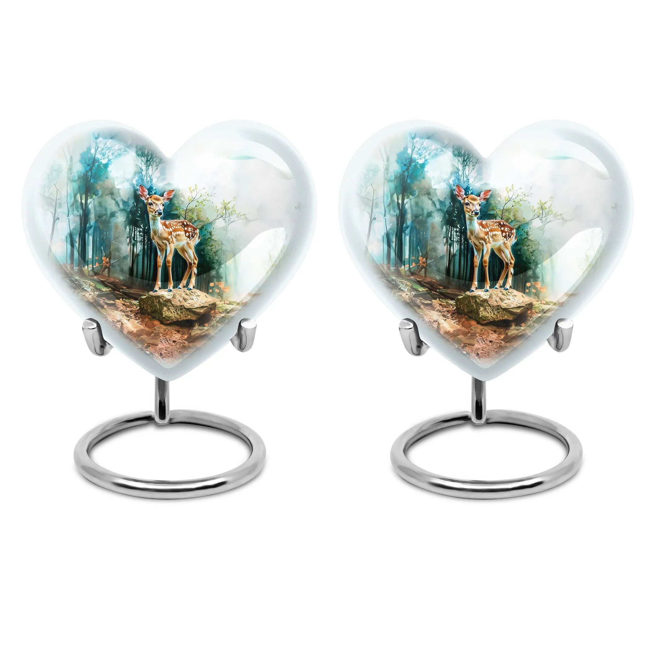 Deer Urn Remembrance - Majestic Cremation Ashes Keeper