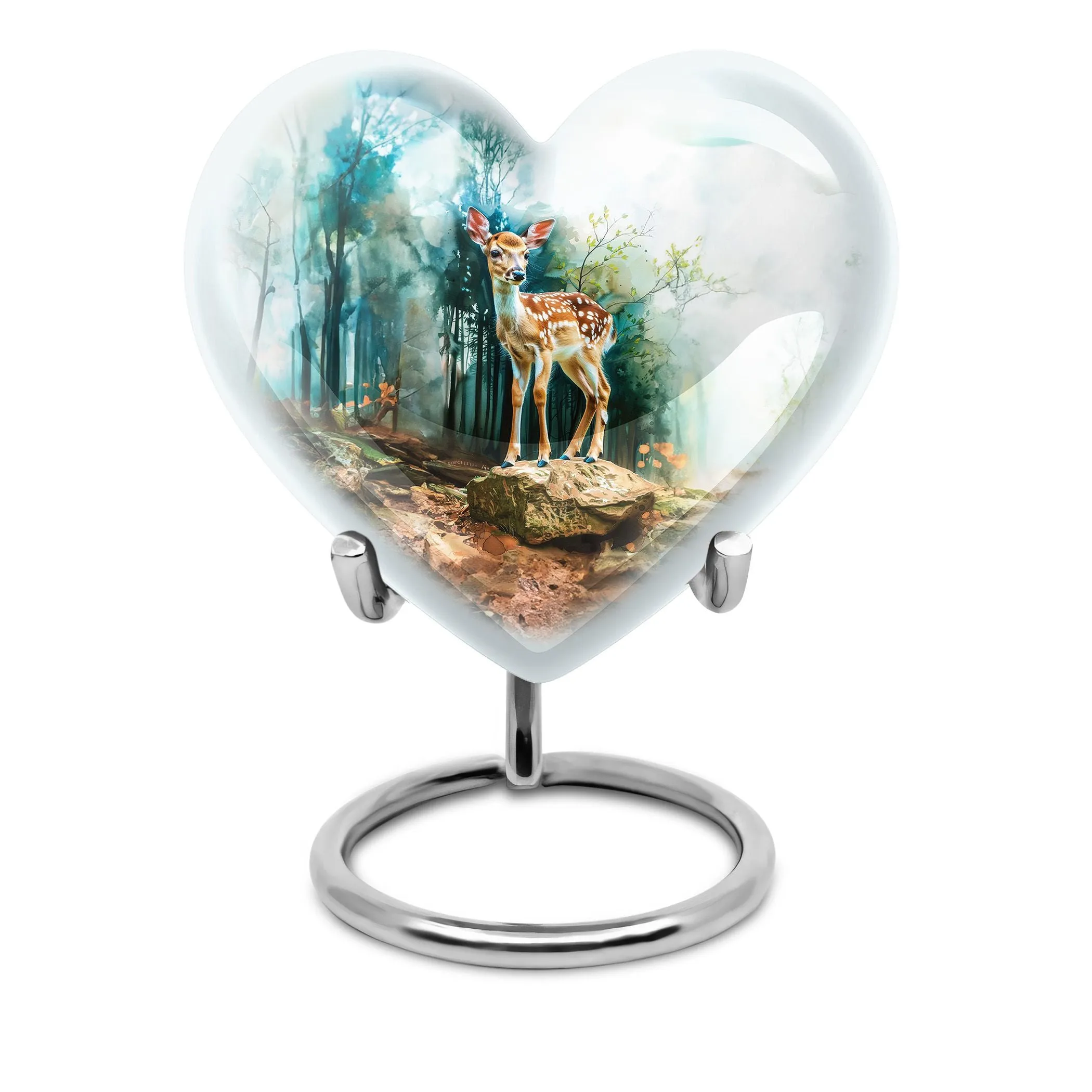 Deer Urn Remembrance - Majestic Cremation Ashes Keeper