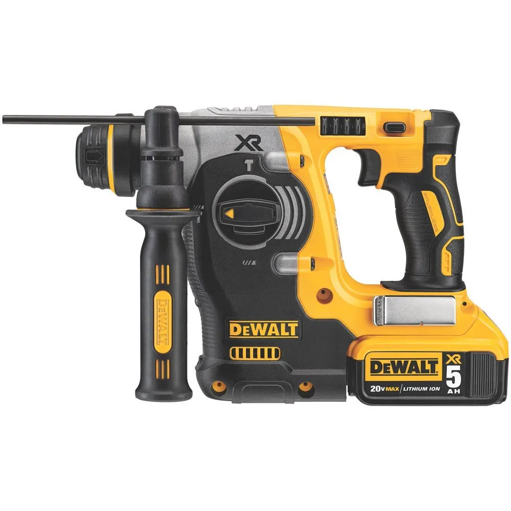 DeWALT DCH273P2 20V MAX 1" XR Brushless SDS PLUS L-Shape Rotary Hammer Kit