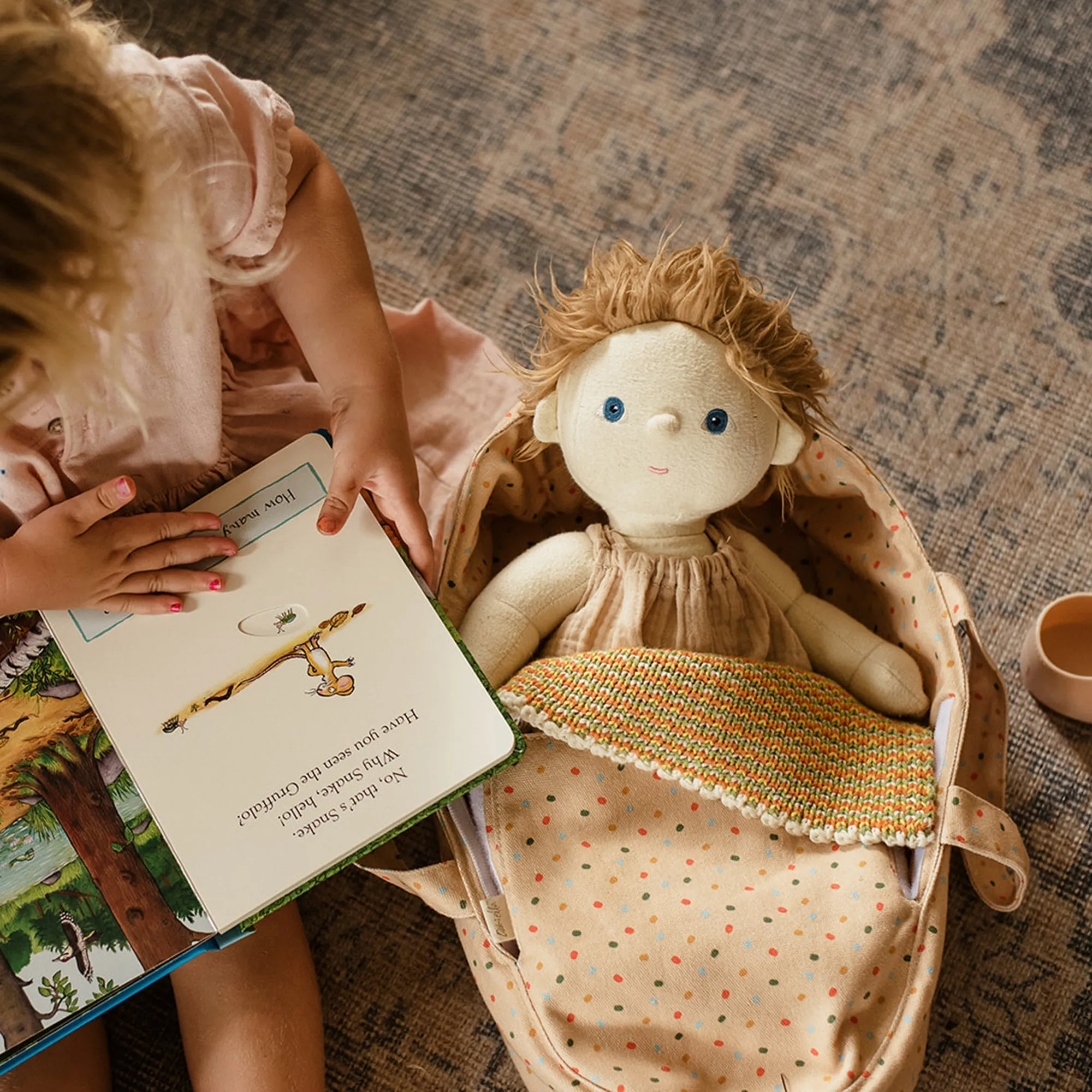 Dinkum Dolls Carry Cot -  Gumdrop
