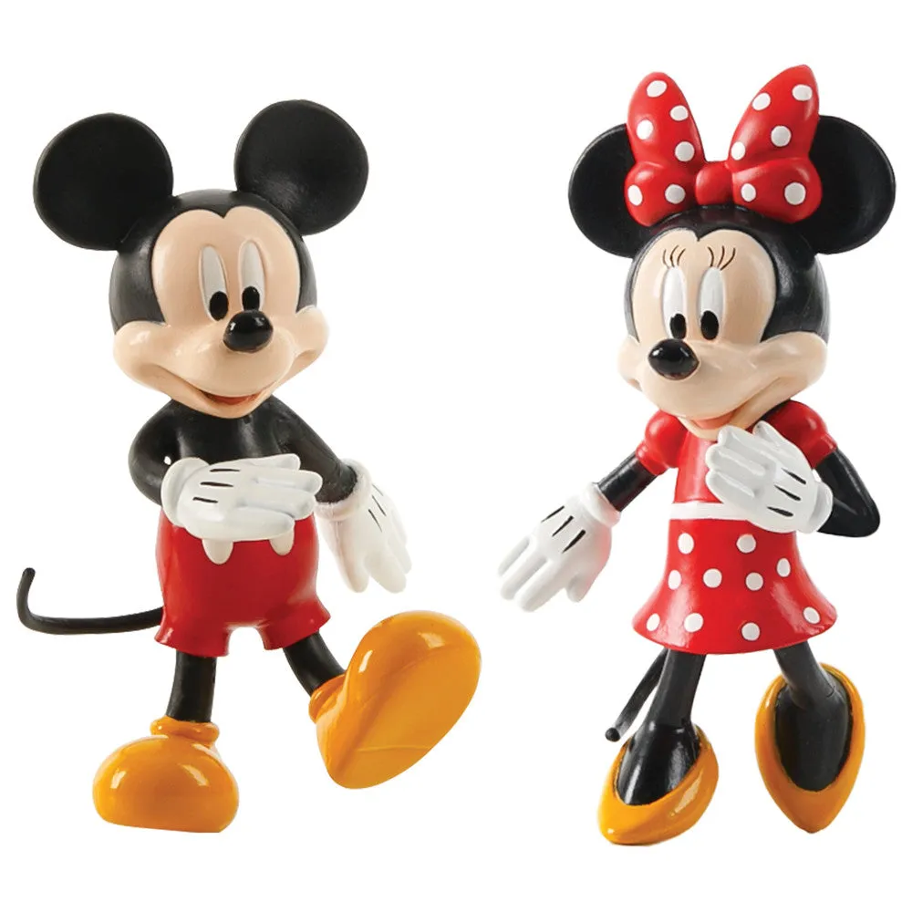Disney FleXfigs: Mickey & Minnie 2-Pack Poseable Action Figures