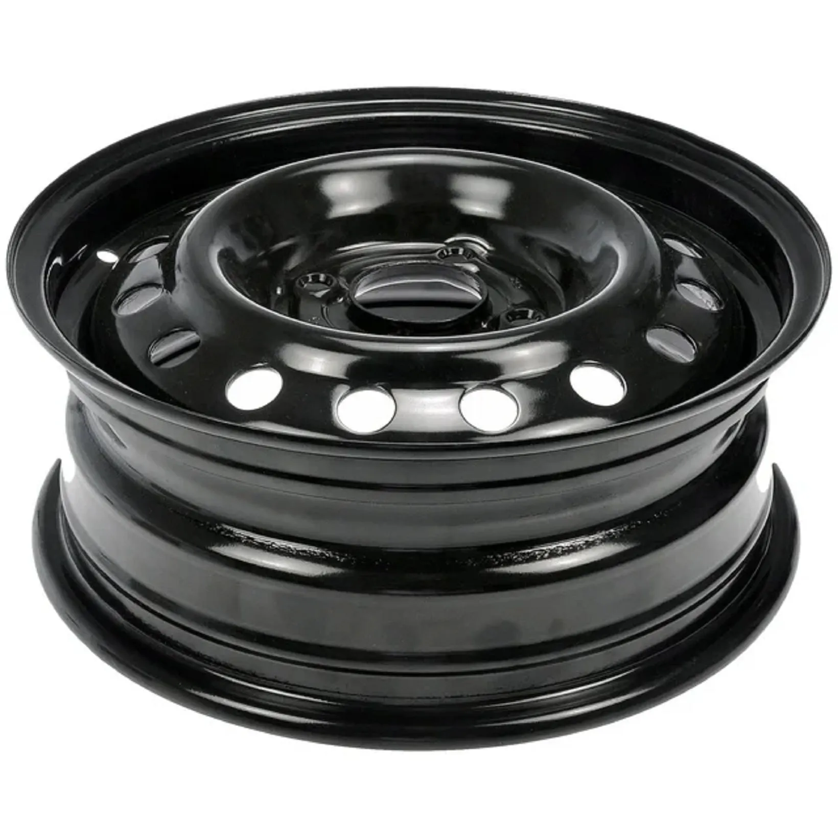 Dorman 939-135 Steel 15" Wheel Rim 15 x 5.5-inch 4-Lug Black, for Specific Nissan Models Fits select: 2007-2012 NISSAN VERSA