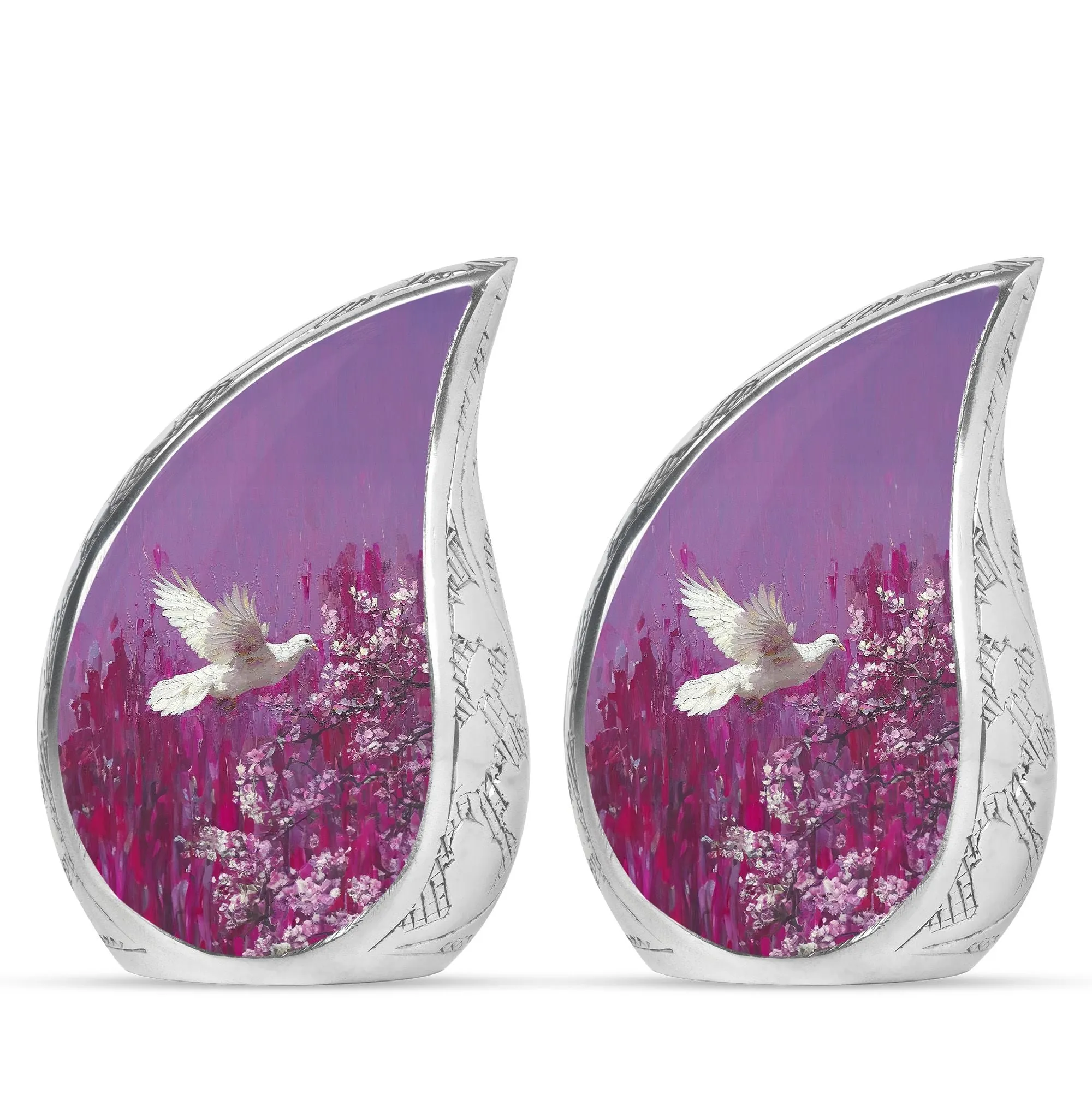 Dove Bird Cremation Adult Urns For Human Ashes