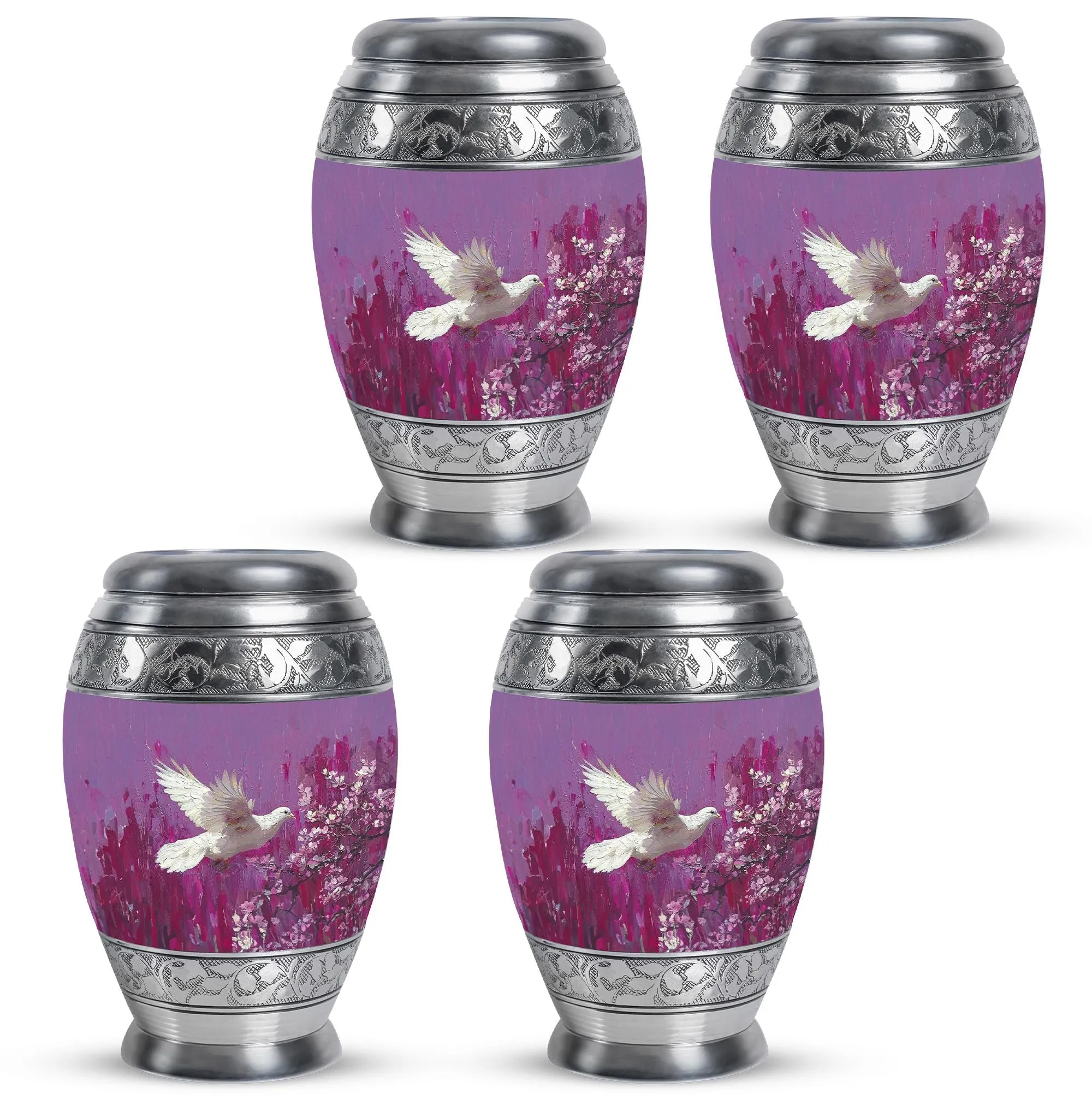 Dove Bird Cremation Adult Urns For Human Ashes