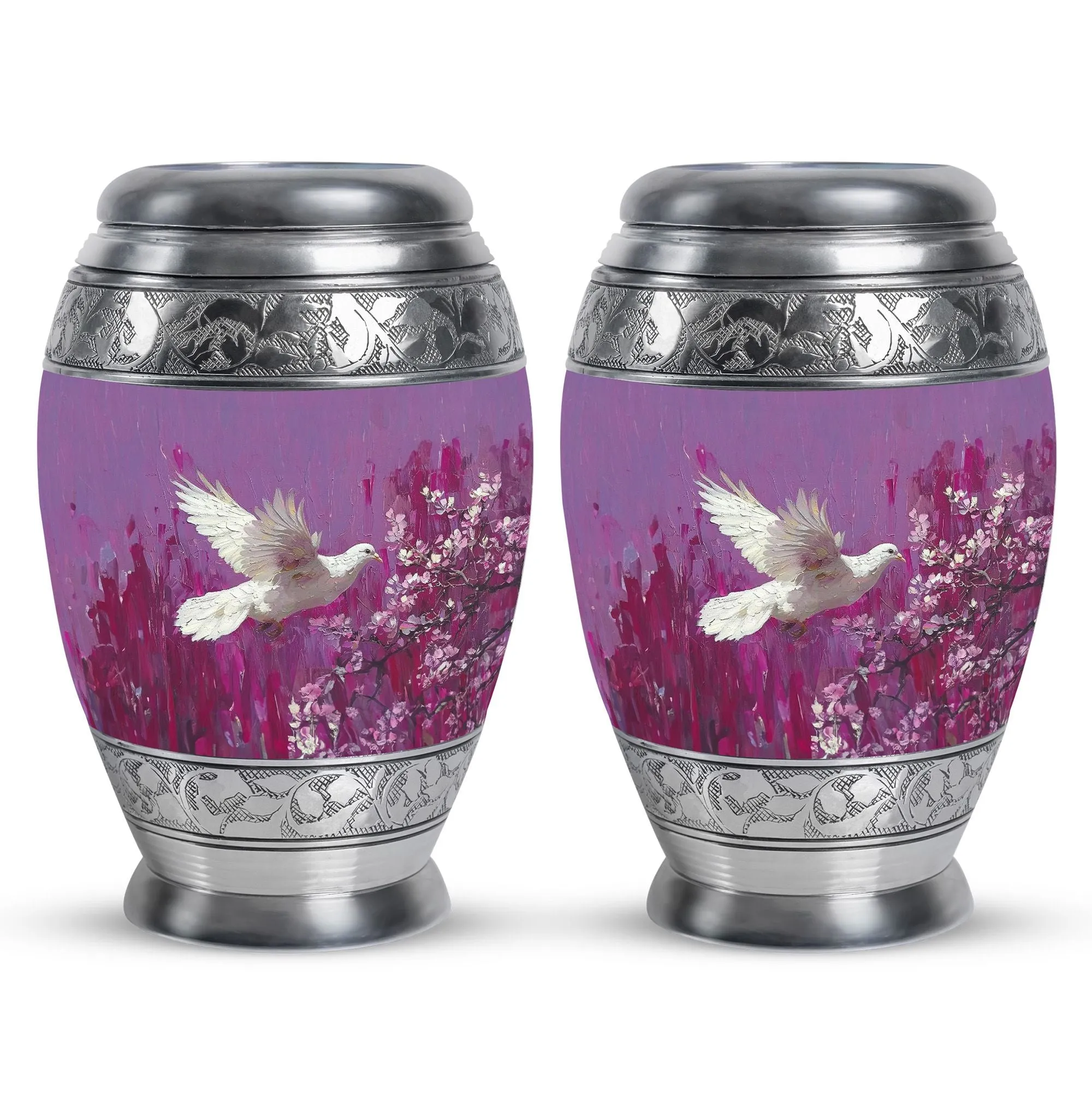 Dove Bird Cremation Adult Urns For Human Ashes