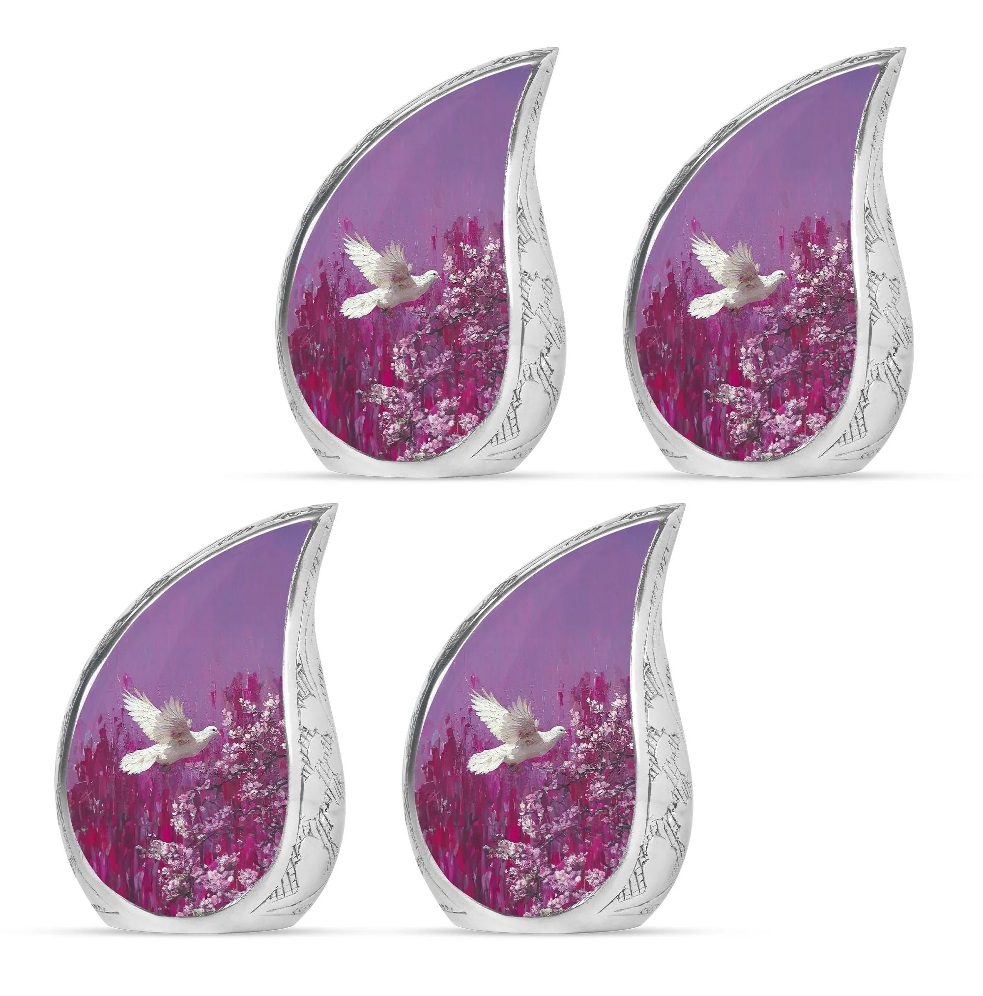Dove Bird Cremation Adult Urns For Human Ashes