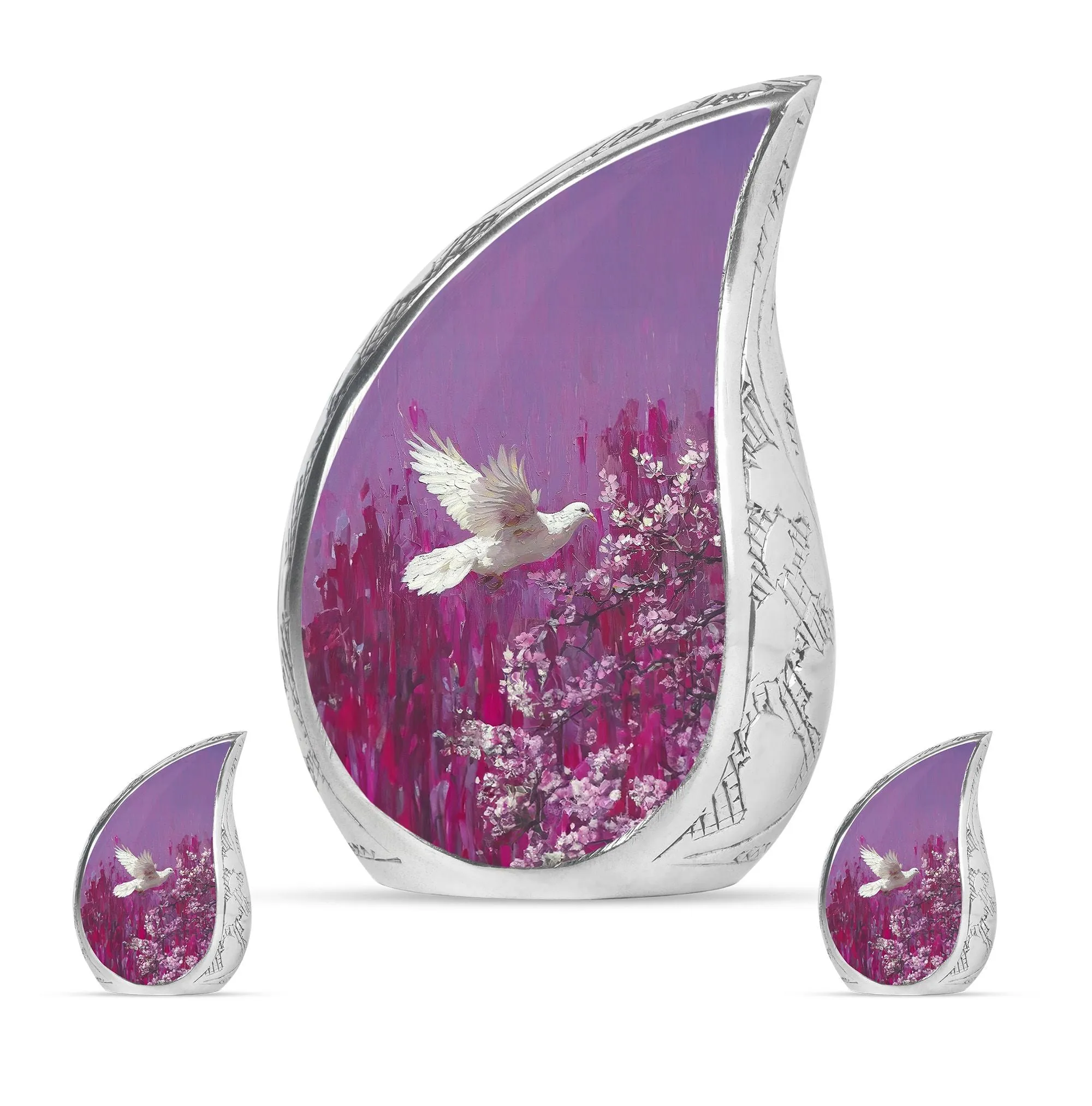 Dove Bird Cremation Adult Urns For Human Ashes