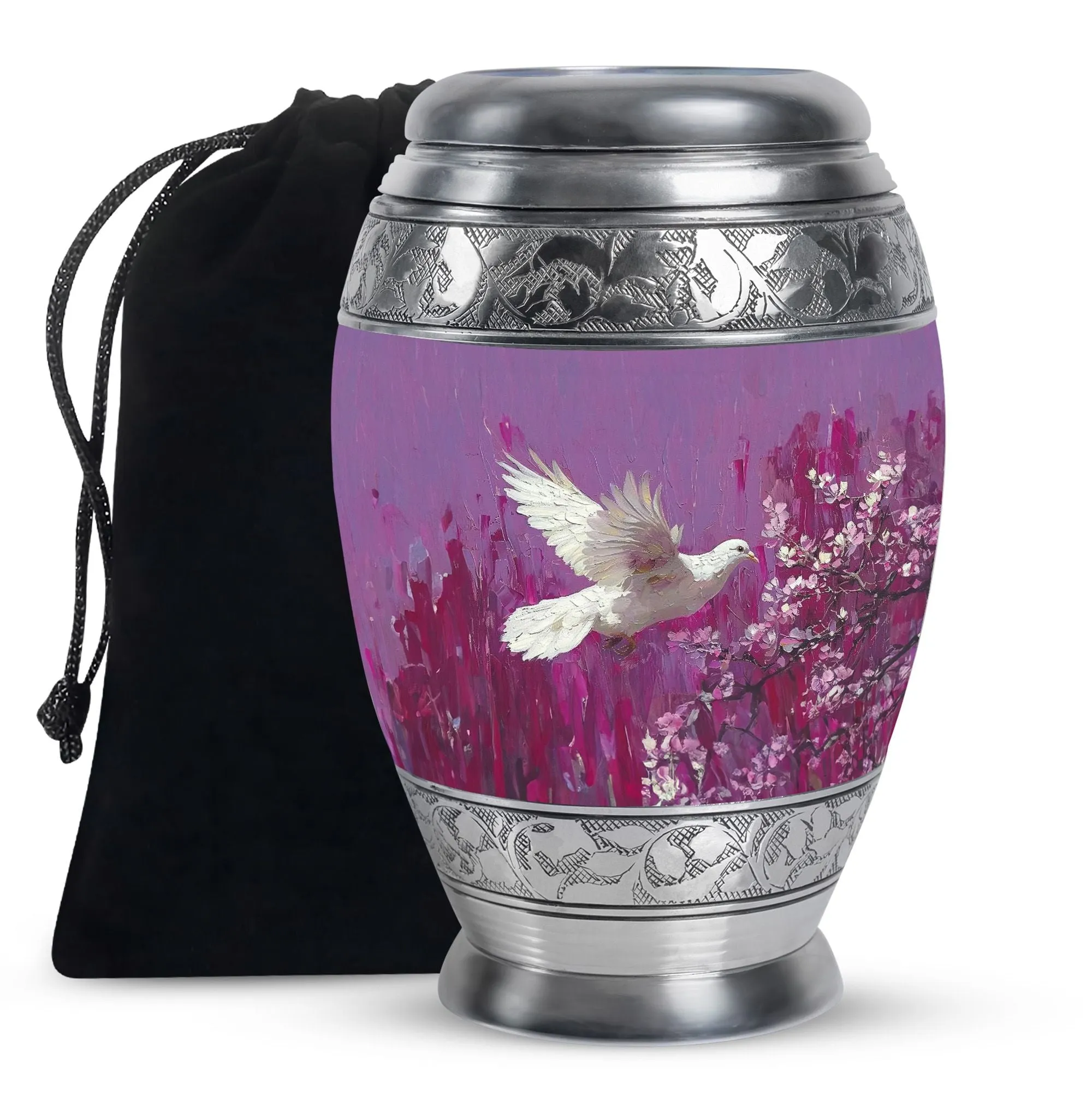 Dove Bird Cremation Adult Urns For Human Ashes