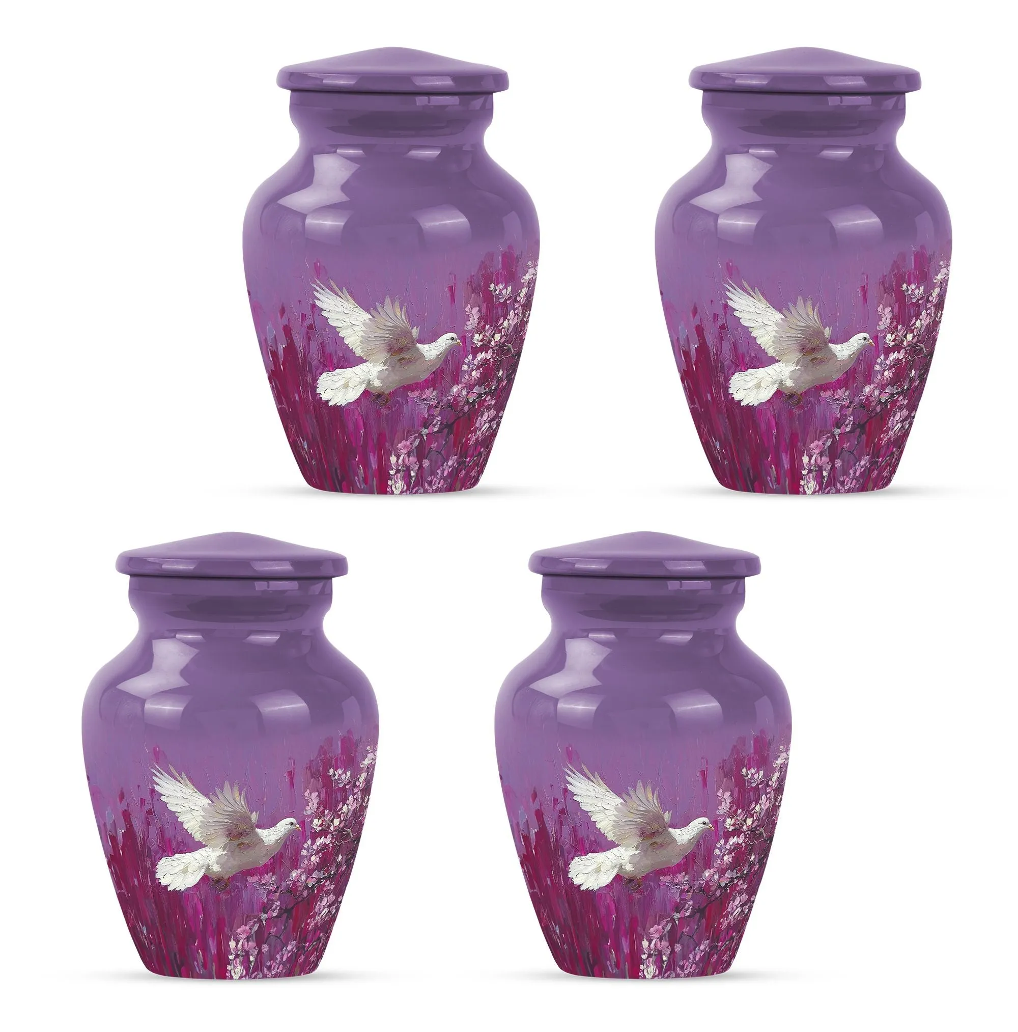 Dove Bird Cremation Adult Urns For Human Ashes