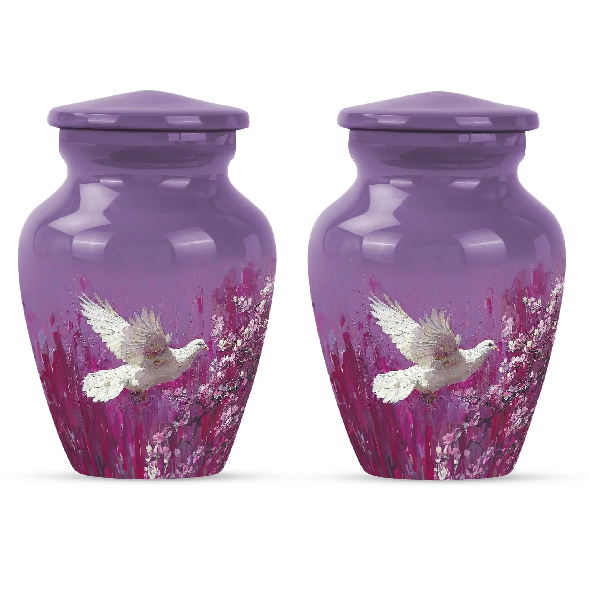 Dove Bird Cremation Adult Urns For Human Ashes