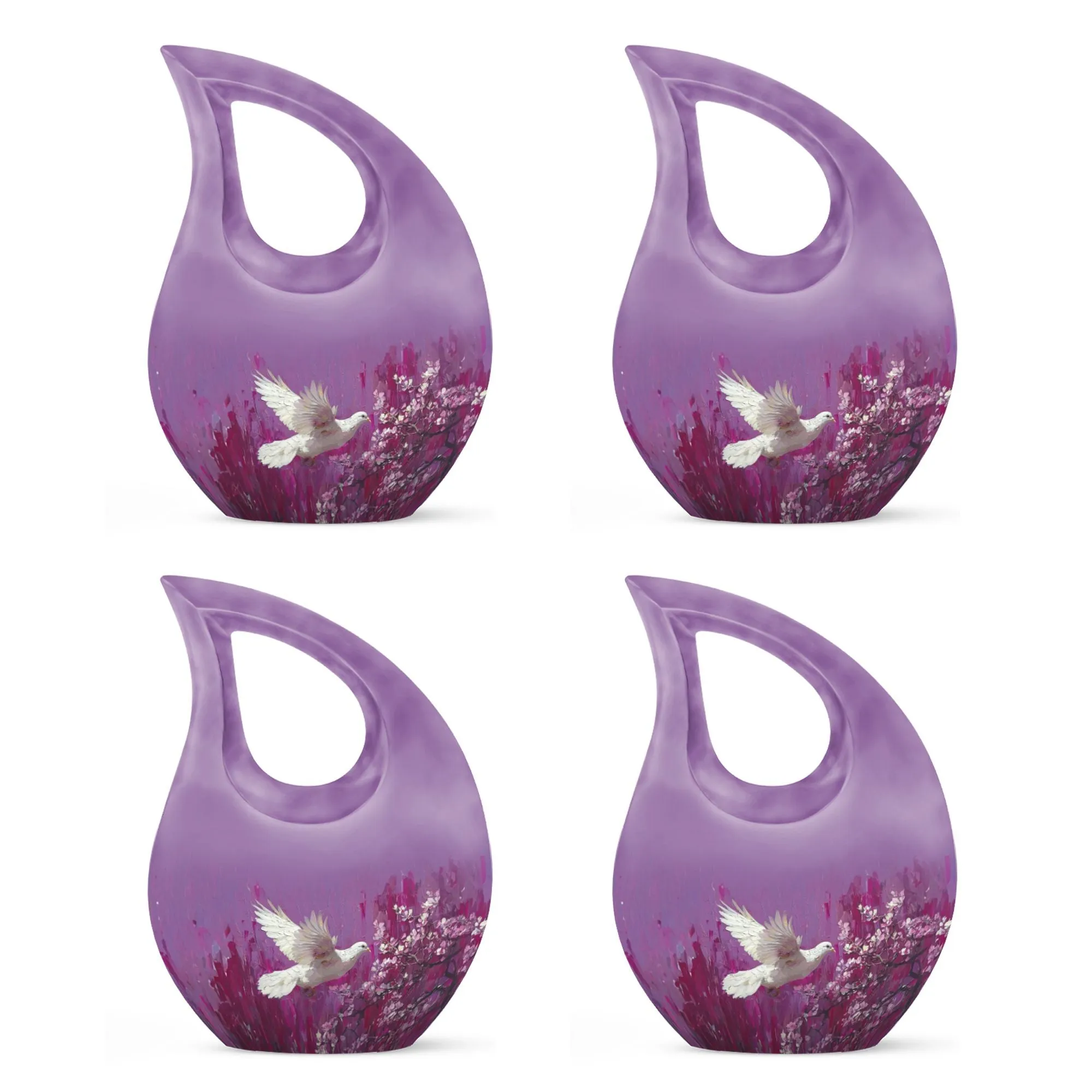Dove Bird Cremation Adult Urns For Human Ashes