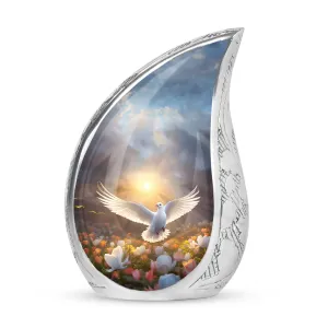 Dove Cremation Urn | Large Dove Funeral Urn For Memorial