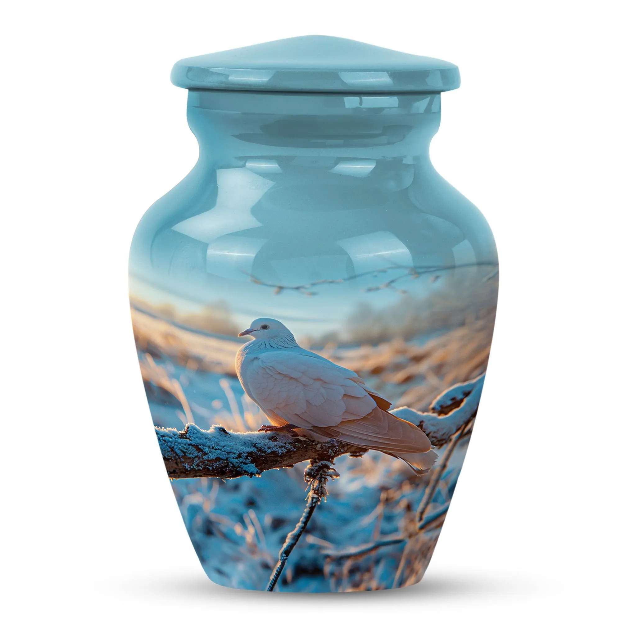 Dove Crest - Premium Dove Urn for Celebrating Legacy & Peace