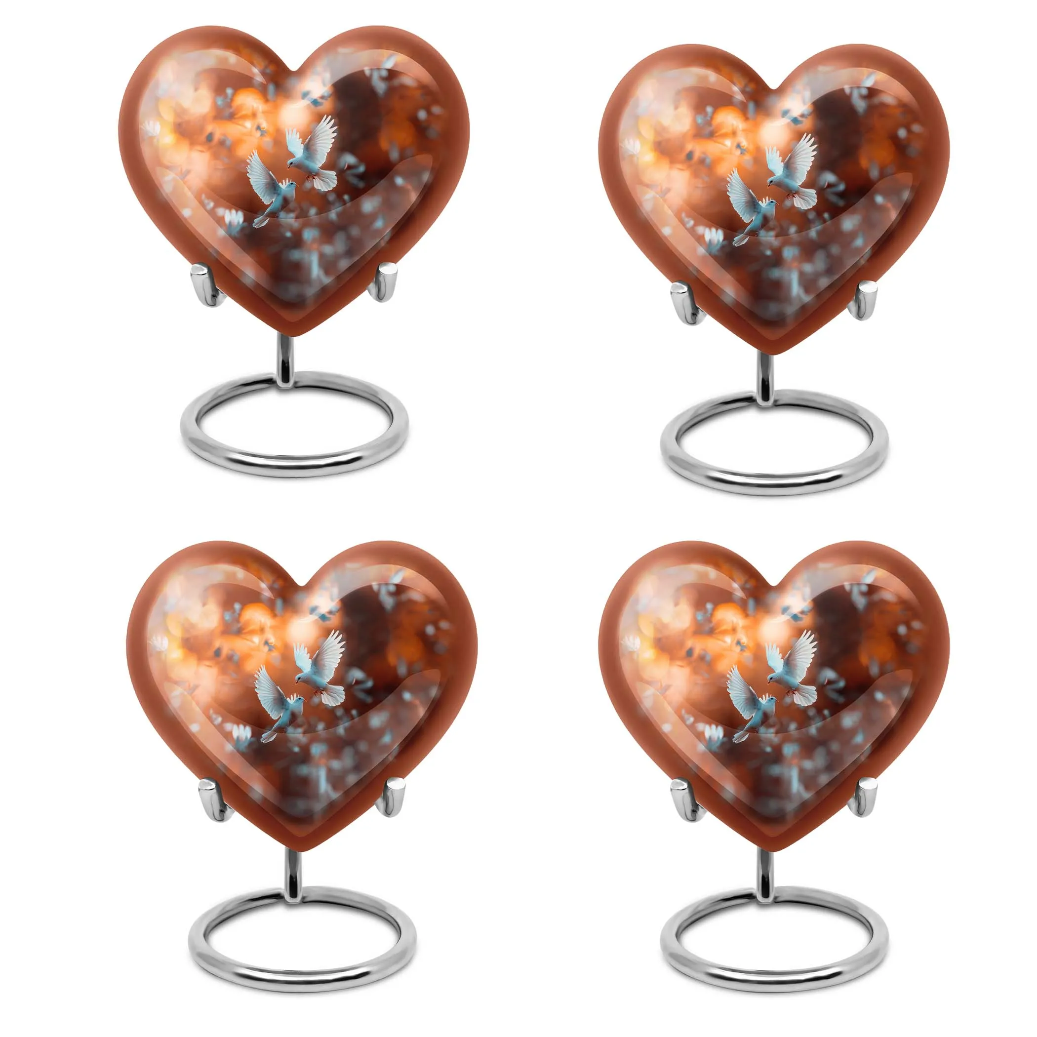 Dove Urn - Cherished Dad Cremation Memorial urn for Remembrance
