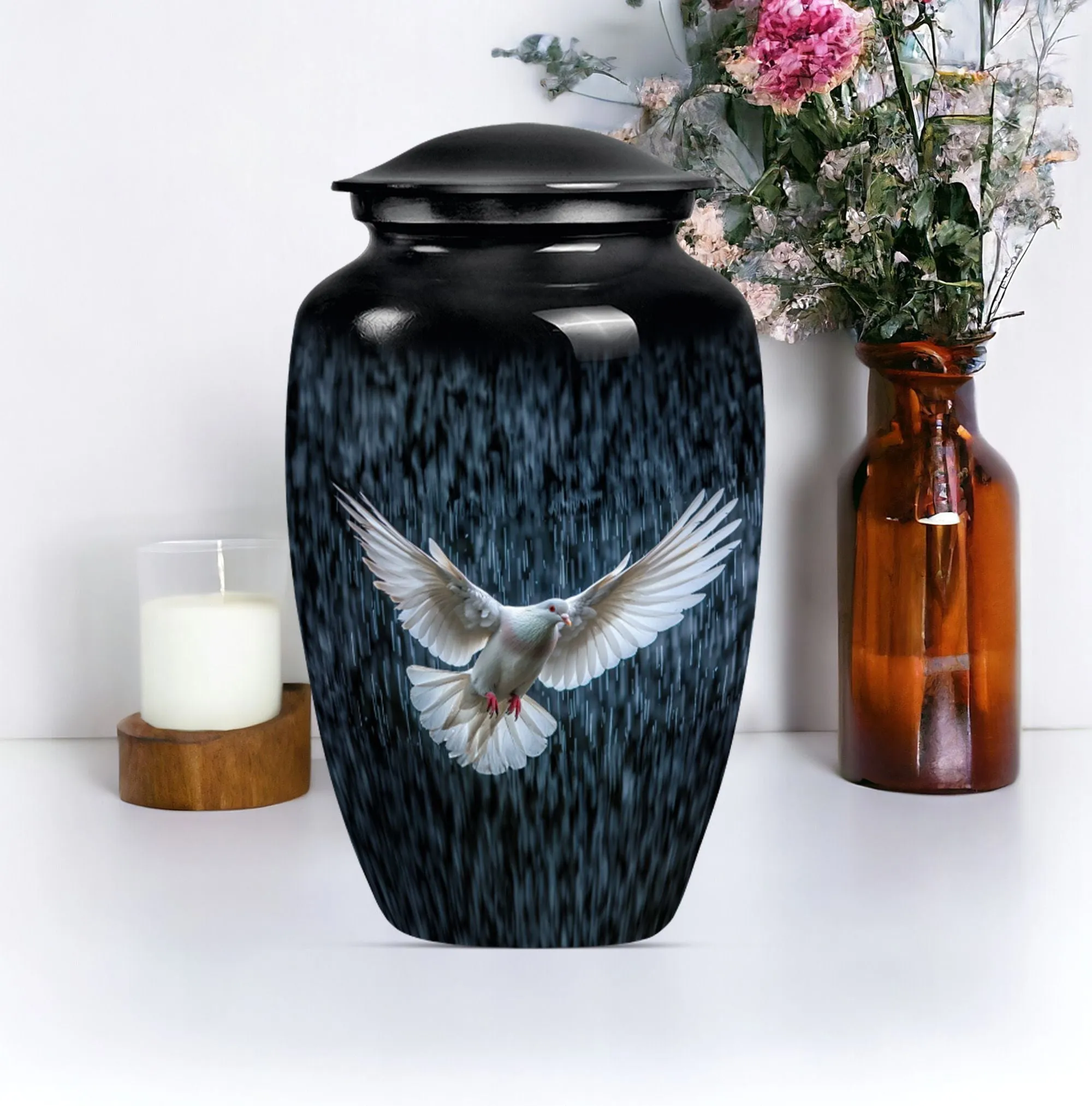 Dove Urn Eternity: Cherished Memorial Cremation Funeral Keepsake