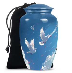 Dove Urn Harmony - Traditionally Crafted Manly Cremation Urn