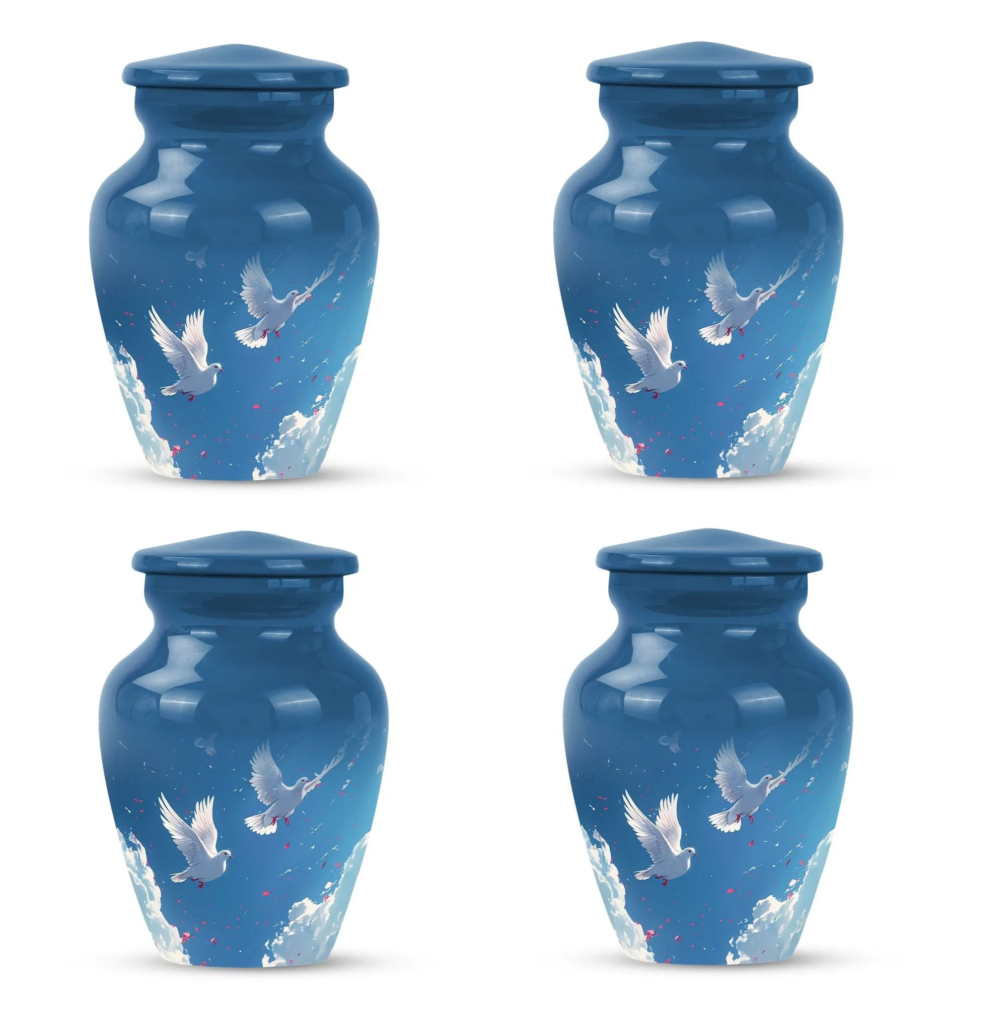 Dove Urn Harmony - Traditionally Crafted Manly Cremation Urn